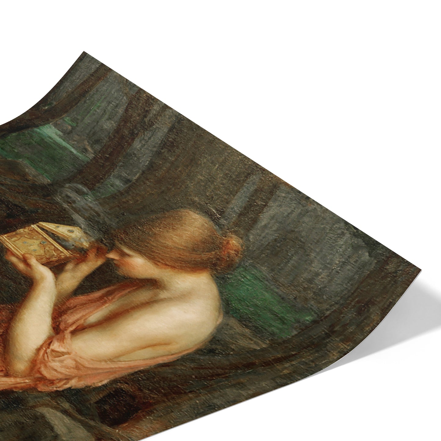 Psyche Opening the Golden Box  | John William Waterhouse | 1903