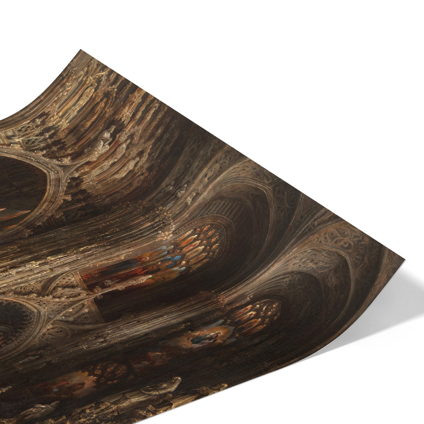 View of the Interior of a Cathedral | Genaro Pérez Villaamil | c. 1833-50