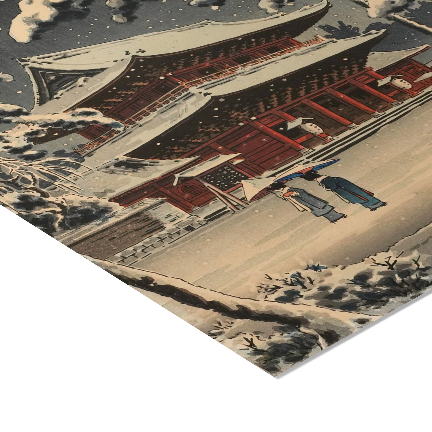 Zojo-ji Temple in Snow | Tsuchiya Koitsu | 1870 - 1949