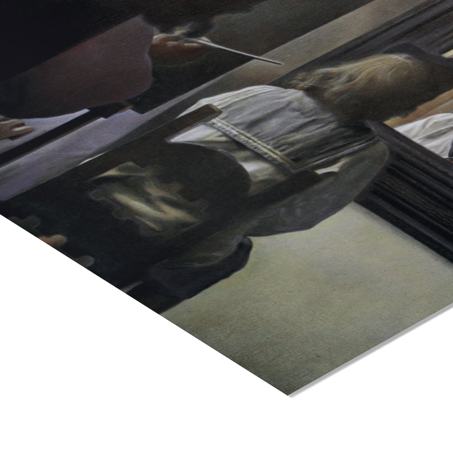 Dalí Seen from the Back Painting Gala from the Back Eternalised by Six Virtual Corneas Provisionally Reflected by Six Real Mirrors | Salvador Dali | 1972-73