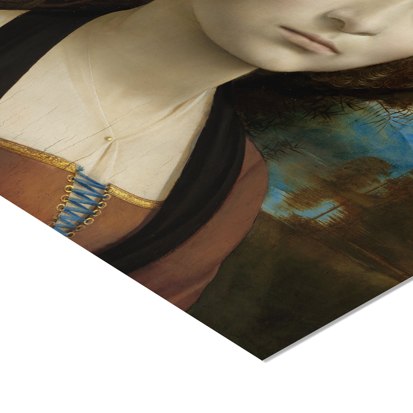 Portrait of Ginevra de' Benci | Leonardo da Vinci | c. 1474-78