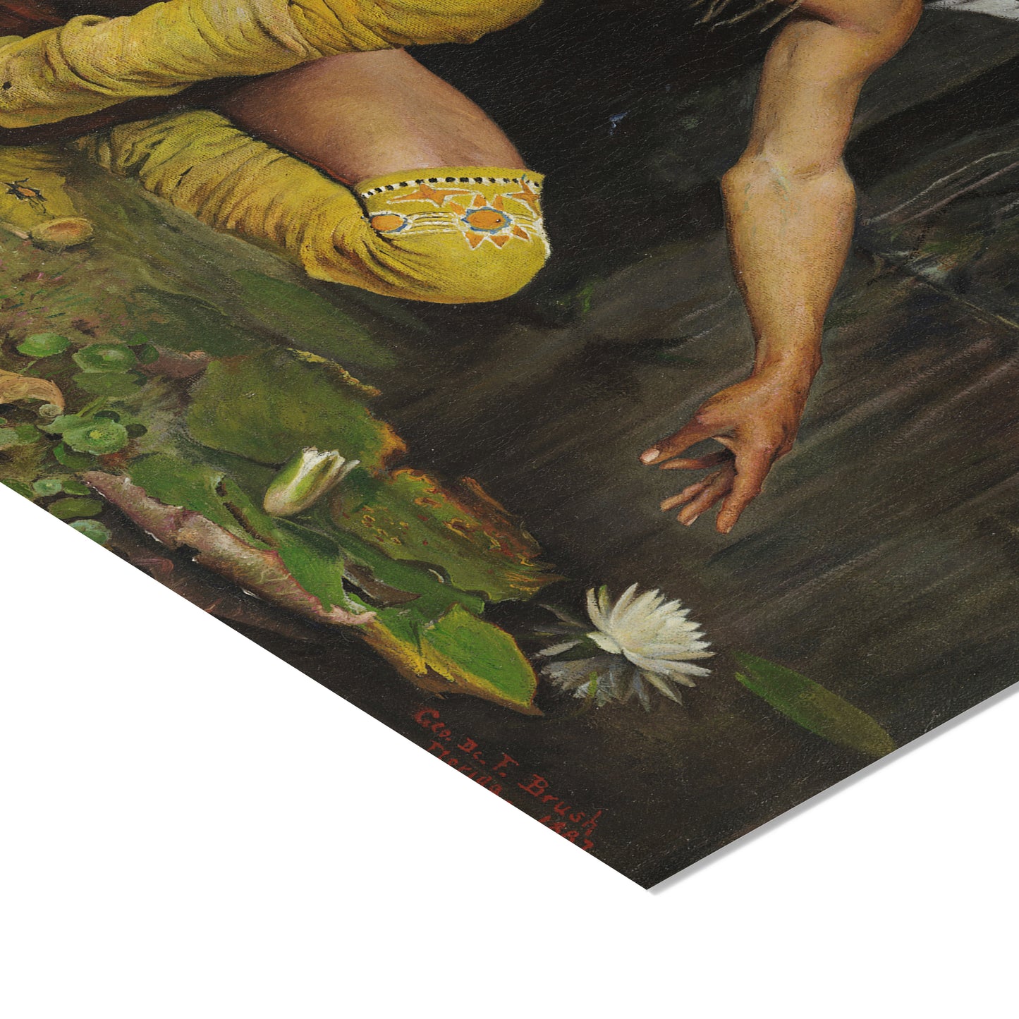 The Indian and the Lily | George de Forest Brush | 1887