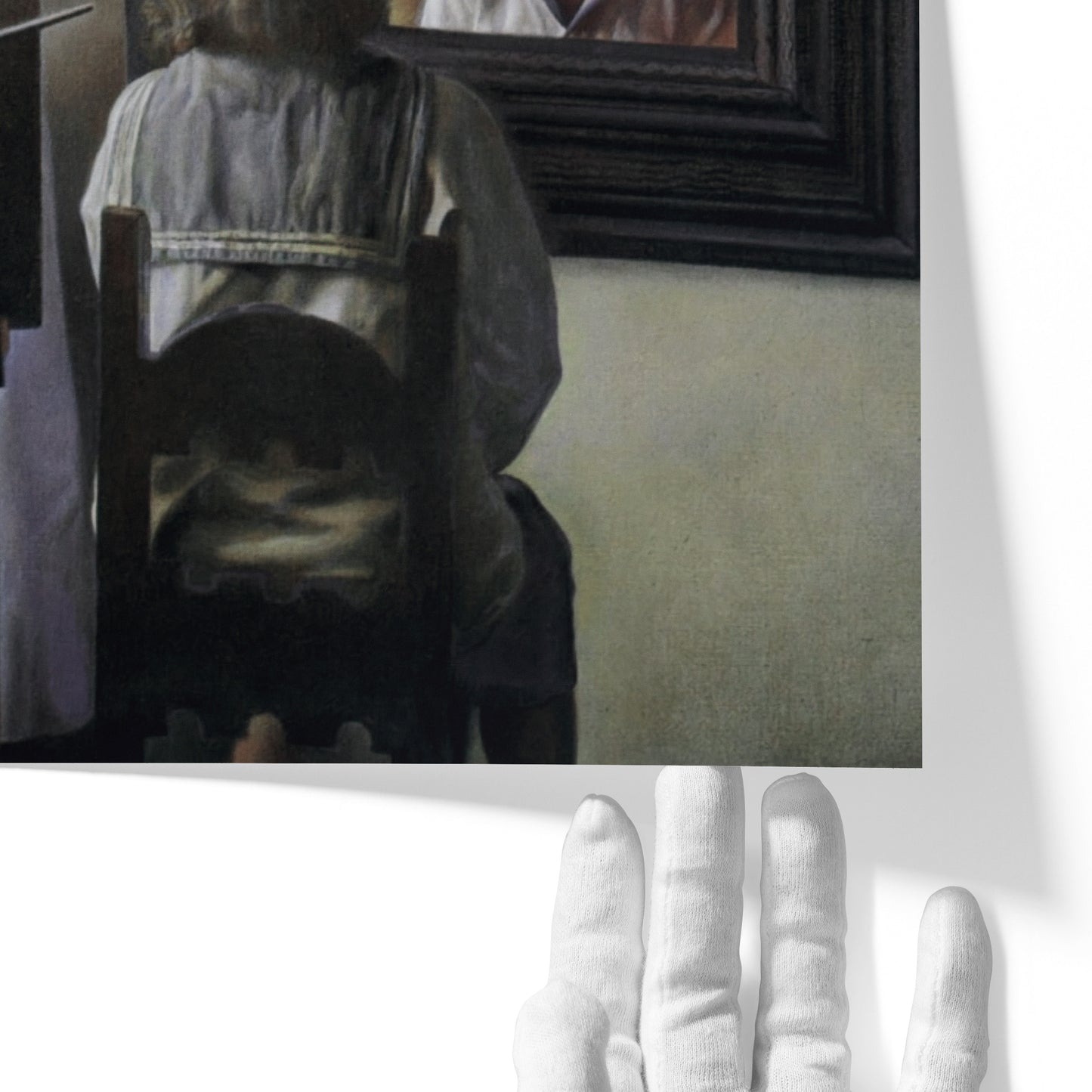 Dalí Seen from the Back Painting Gala from the Back Eternalised by Six Virtual Corneas Provisionally Reflected by Six Real Mirrors | Salvador Dali | 1972-73