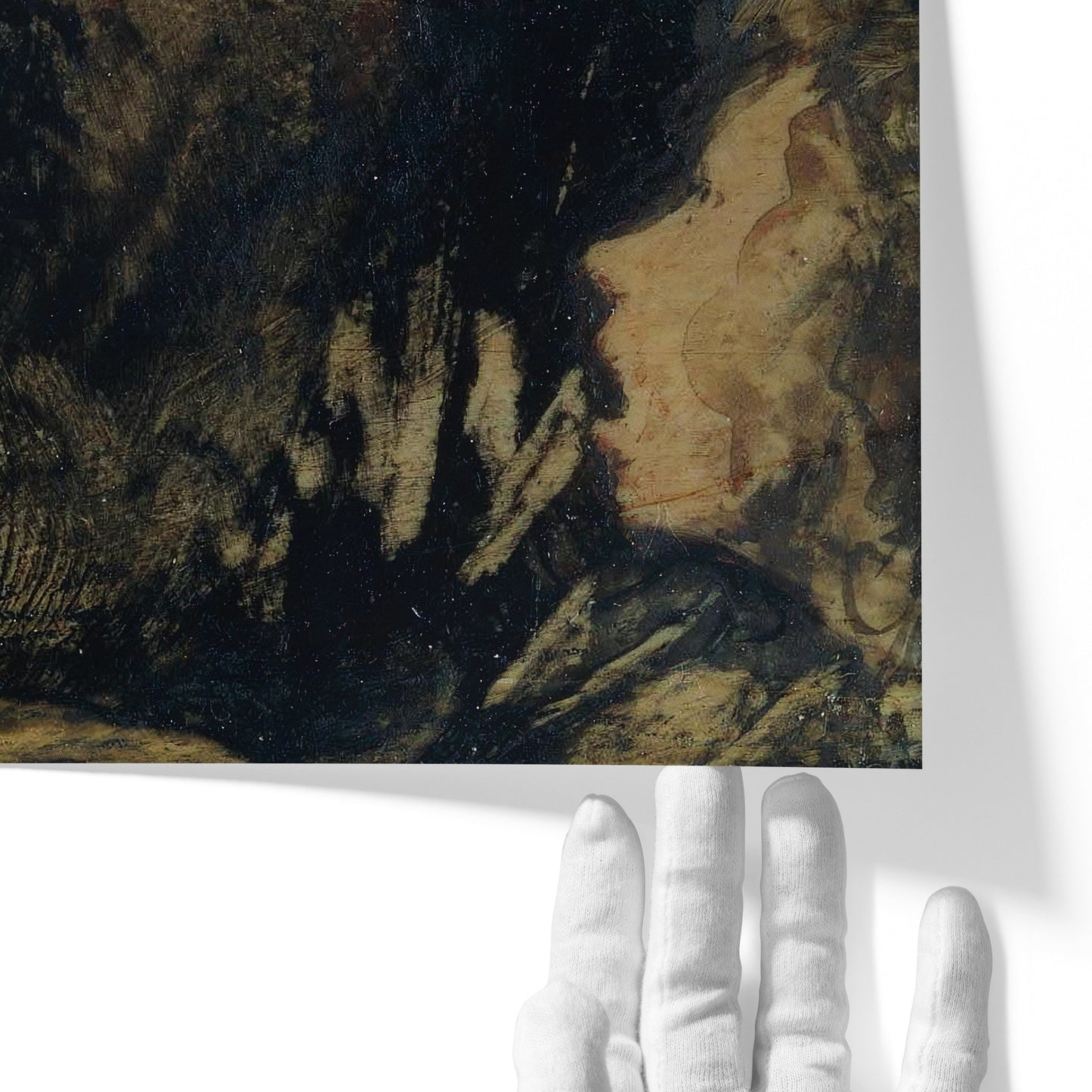 Boy Staring at an Apparition | Francisco Goya | 1824-25