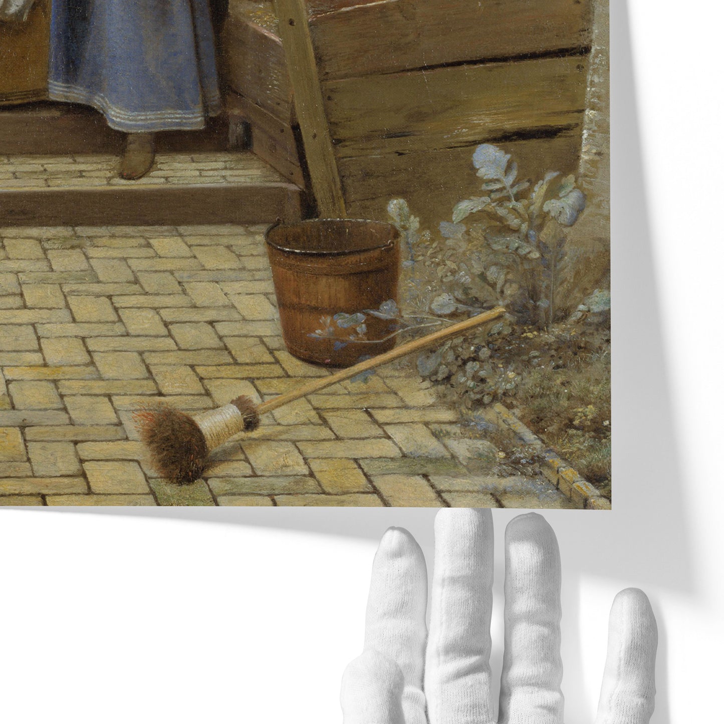 The Courtyard of a House in Delft | Pieter de Hooch | 1658