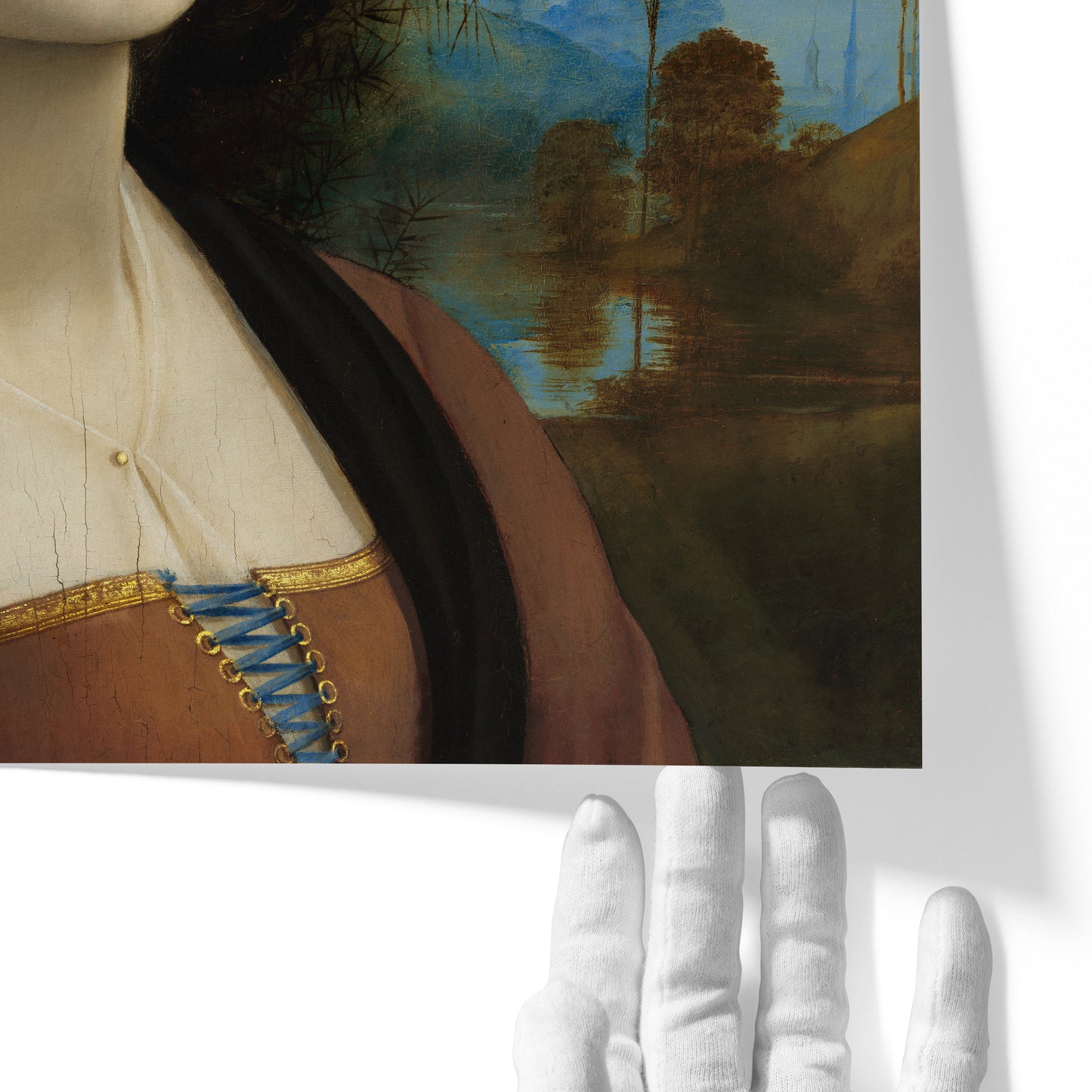 Portrait of Ginevra de' Benci | Leonardo da Vinci | c. 1474-78