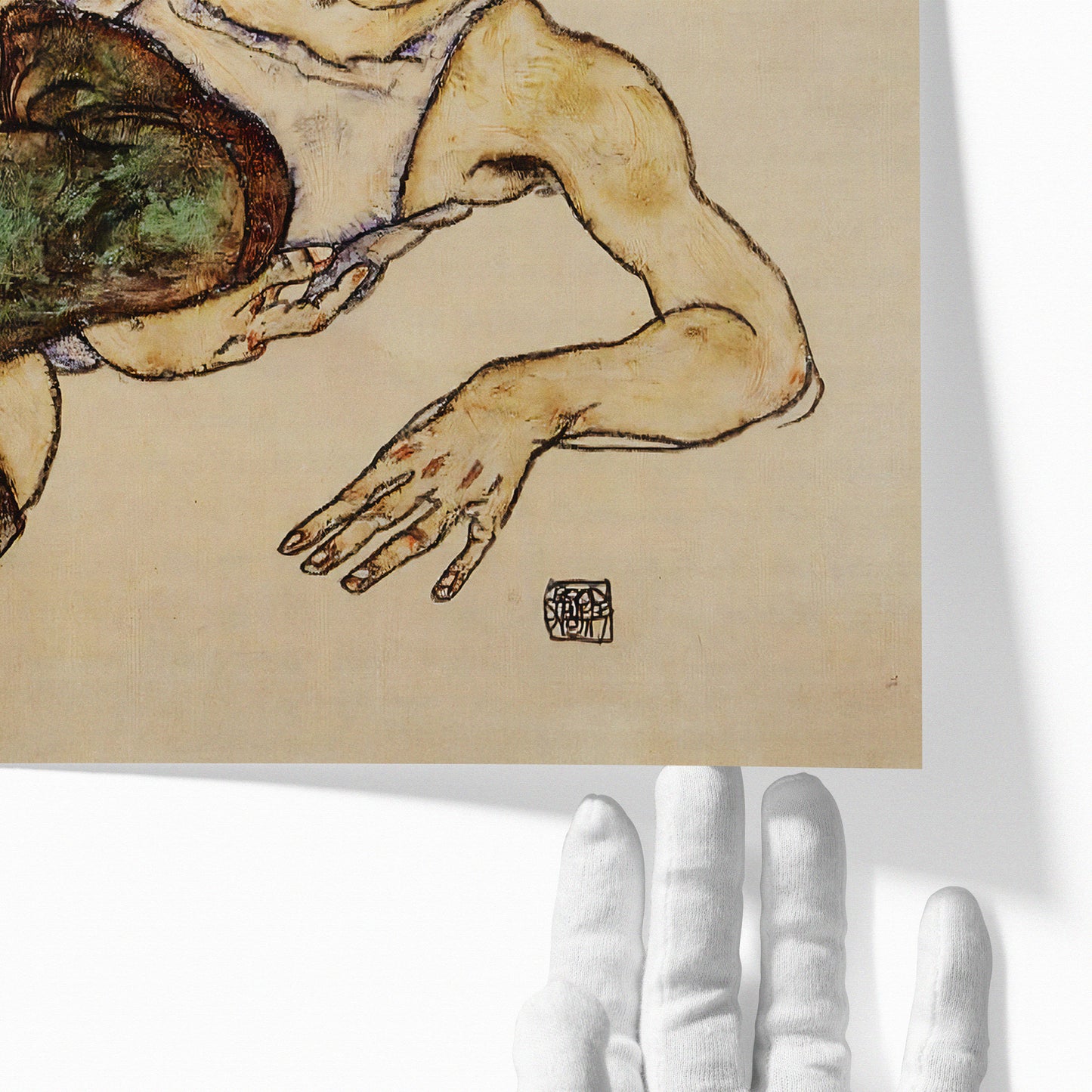 Reclining Woman with Green Stockings | Egon Schiele | 1917