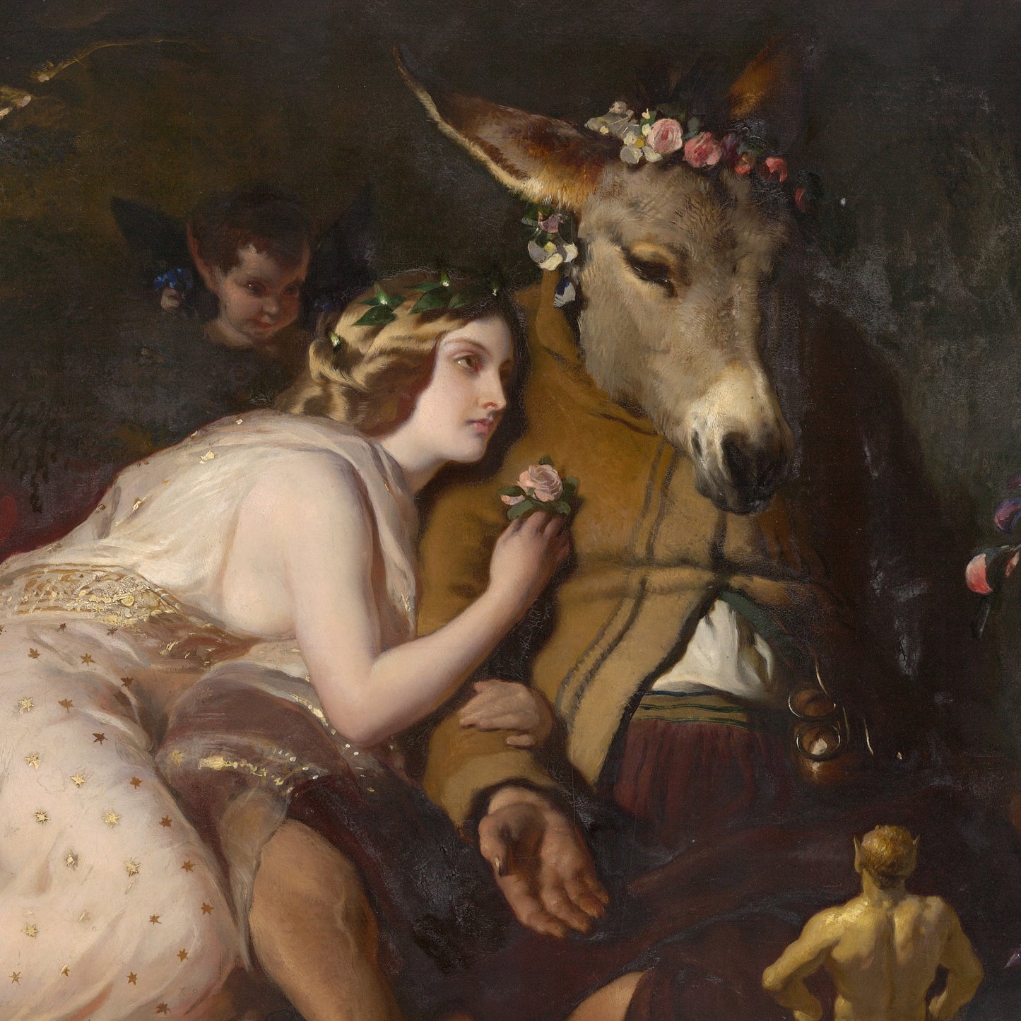 A Midsummer Night's Dream. Titania and Bottom | Sir Edwin Landseer | 1851