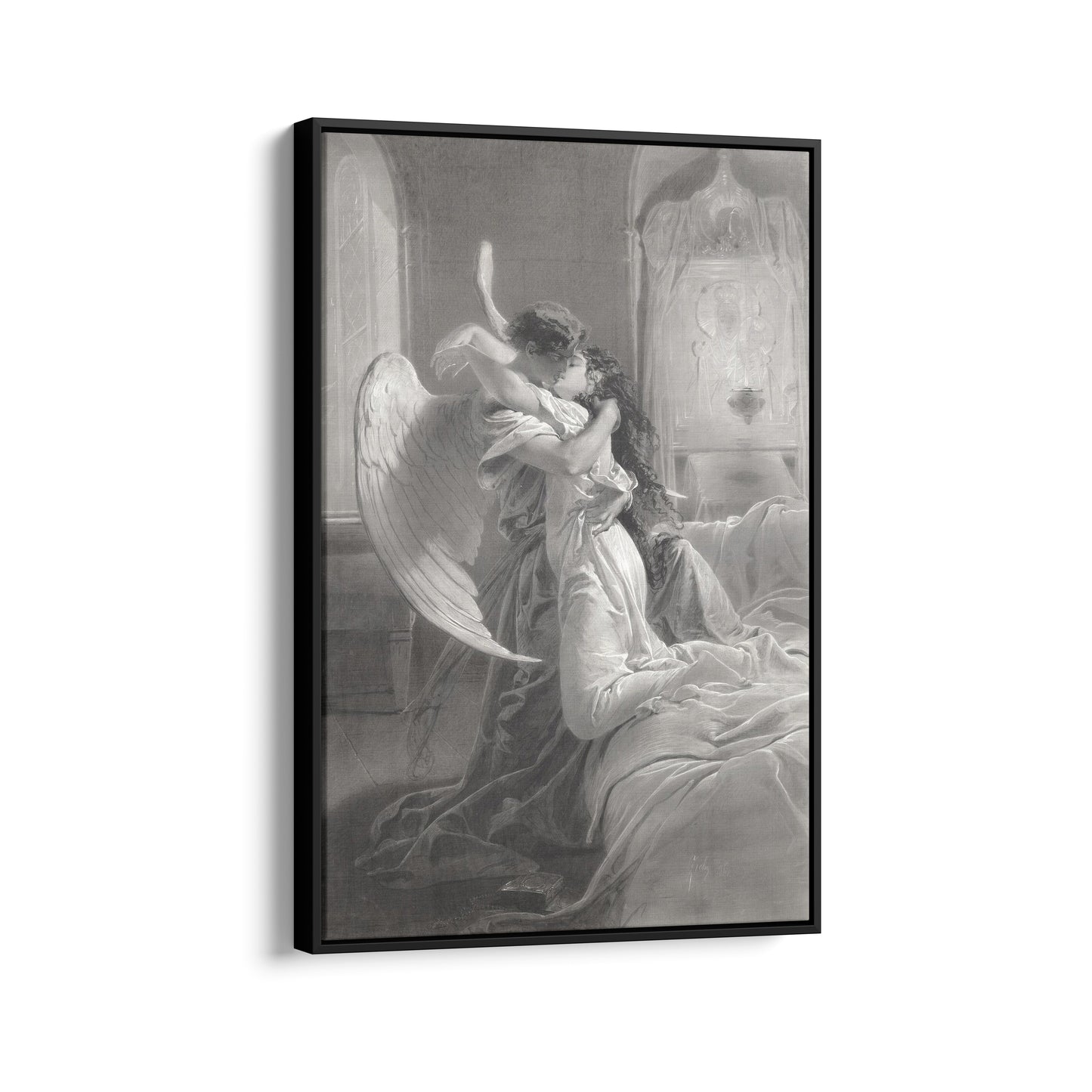 The Kiss | Mihály Zichy | 1864