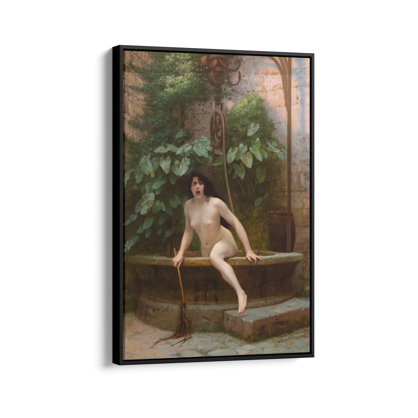 Truth Coming Out of Her Well to Shame Mankind | Jean-Léon Gérôme | 1896