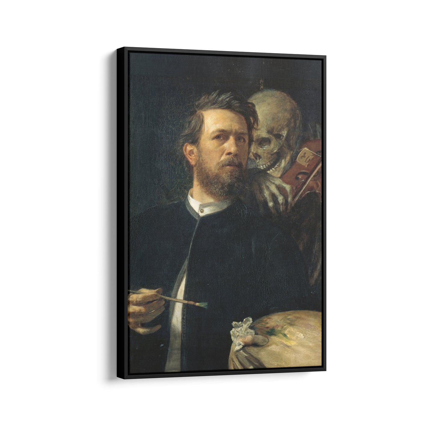 Self-Portrait with Death Playing the Fiddle | Arnold Böcklin | 1872