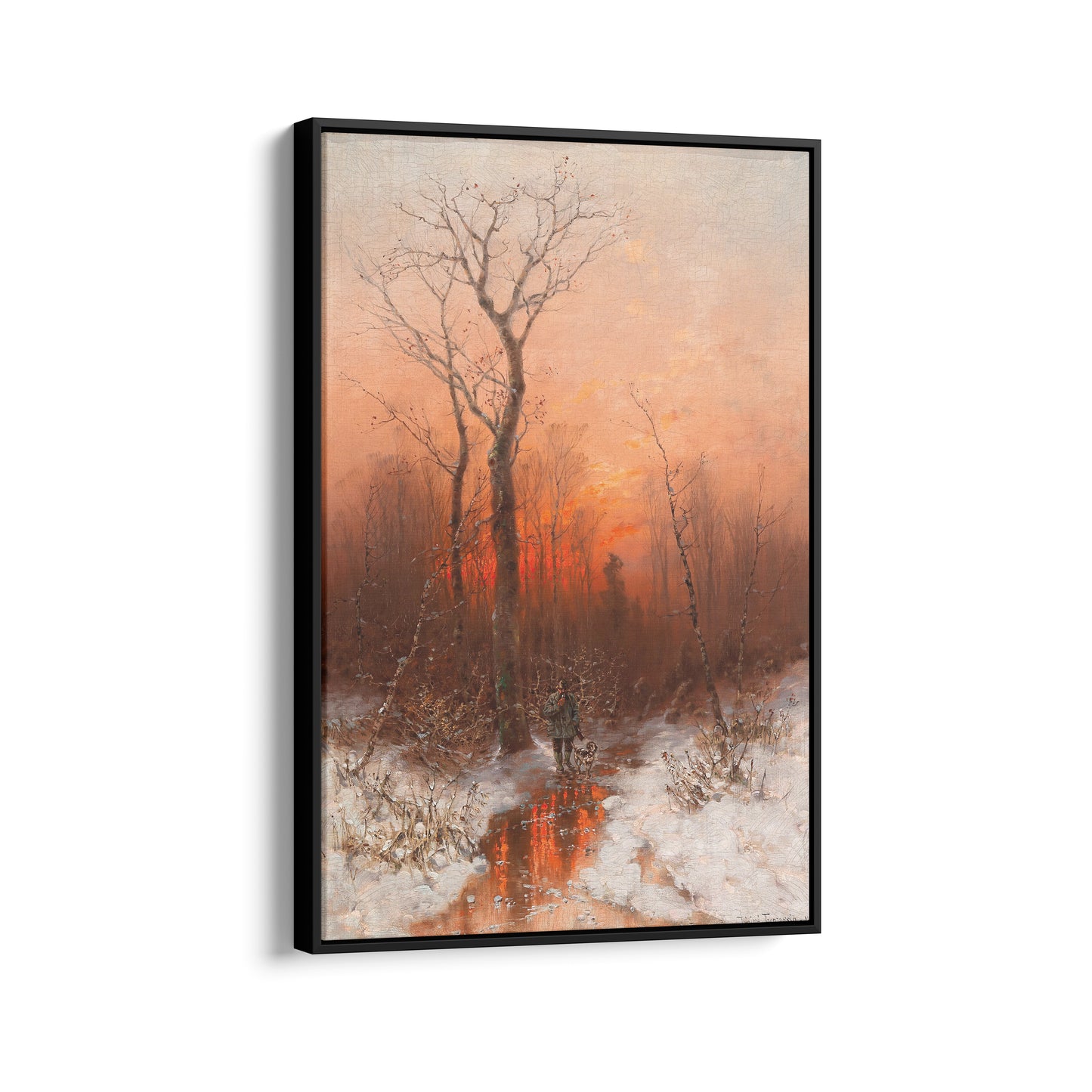 Returning Home at Sunset | Désiré Thomassin | 1894