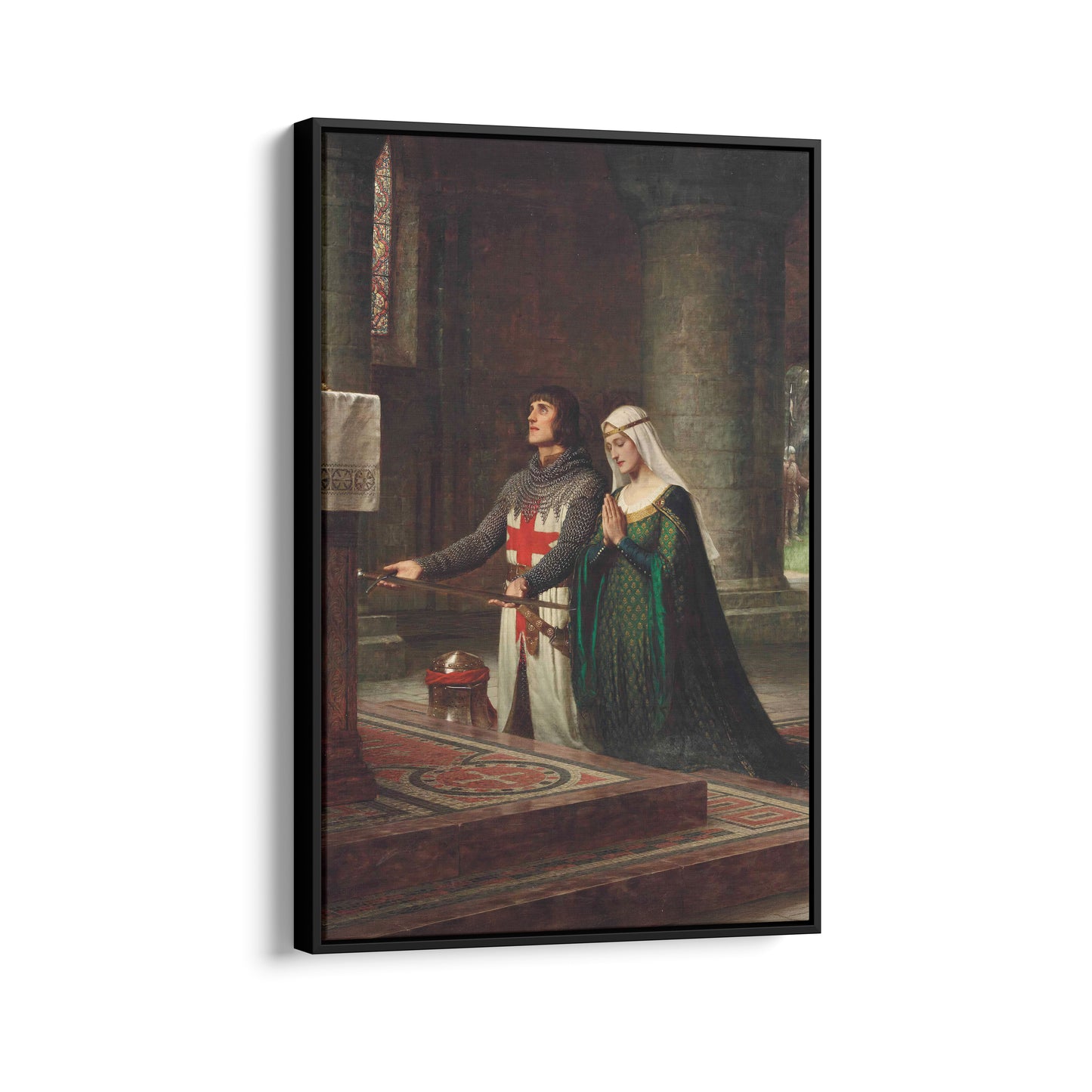 The Dedication | Edmund Leighton | 1908