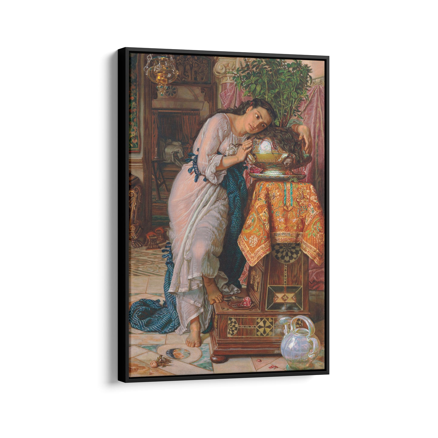 Isabella and the Pot of Basil | William Holman Hunt | 1868