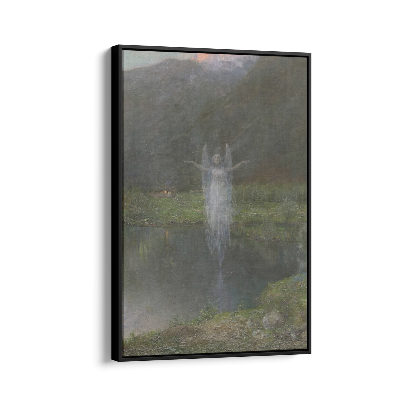 Will-o'-the-wisp at the foot of Monte Civetta in the Dolomites | Teodoro Wolf Ferrari | 1897