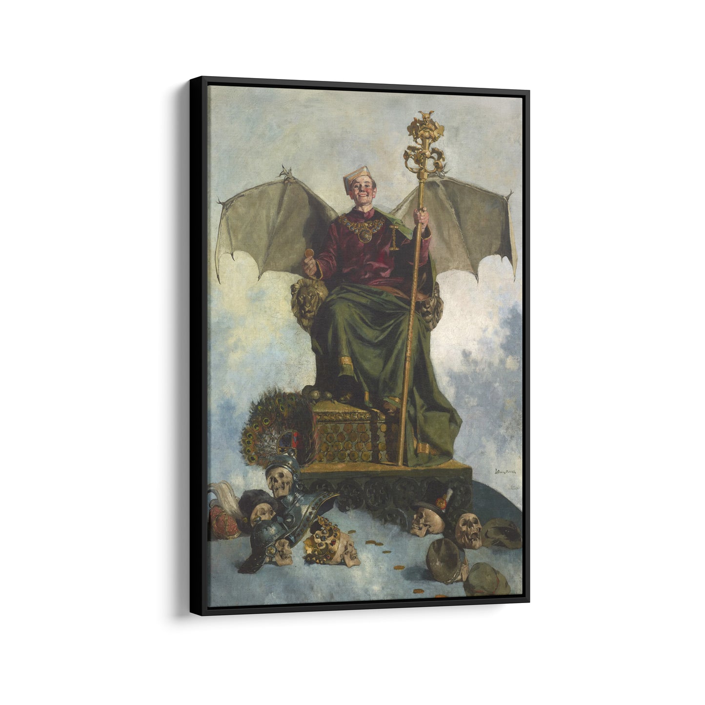 Alegory of Satan (Lord of the World) | Ludwik Stasiak | c. 1900