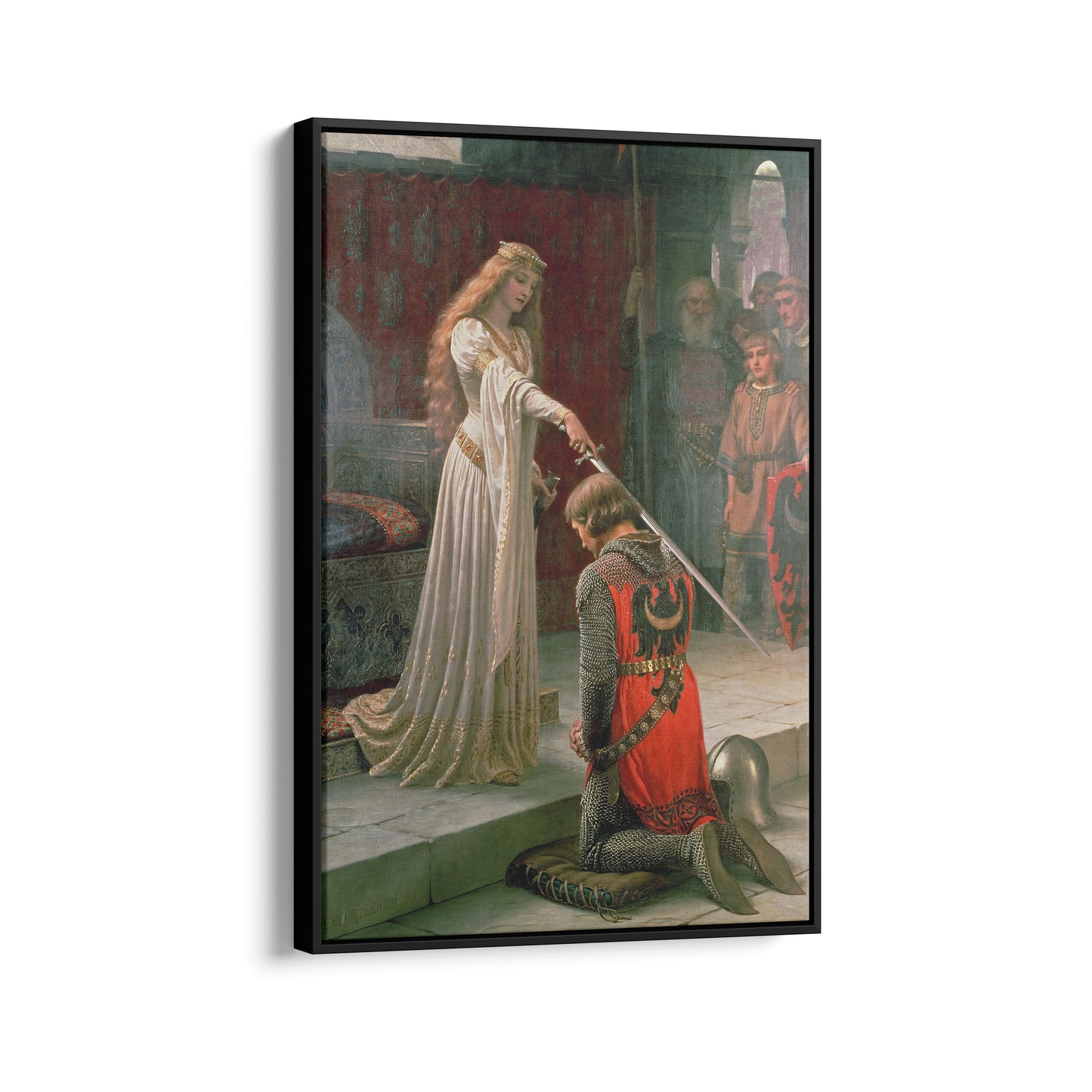 The Accolade | Edmund Leighton | 1901