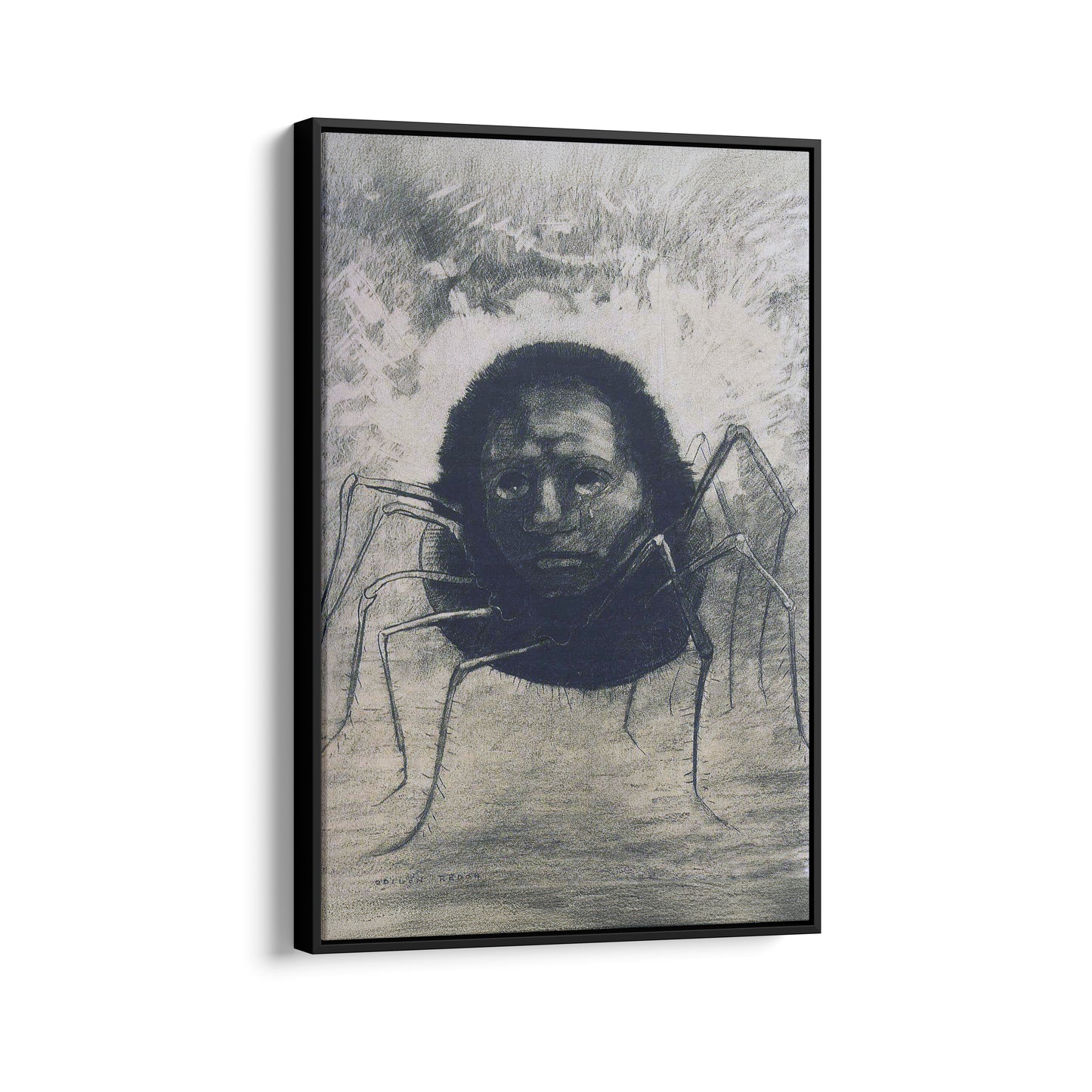 The Crying Spider | Odilon Redon | 1881
