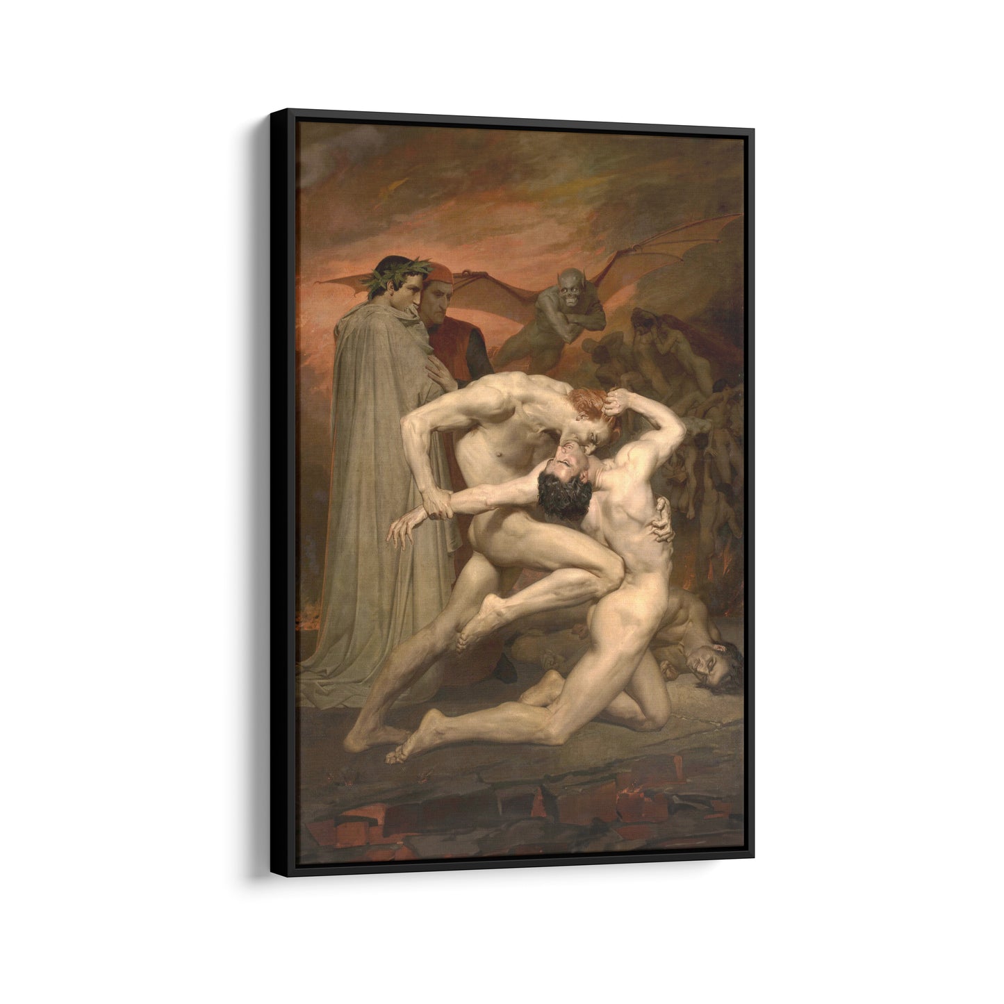 Dante and Virgil | William-Adolphe Bouguereau | 1850