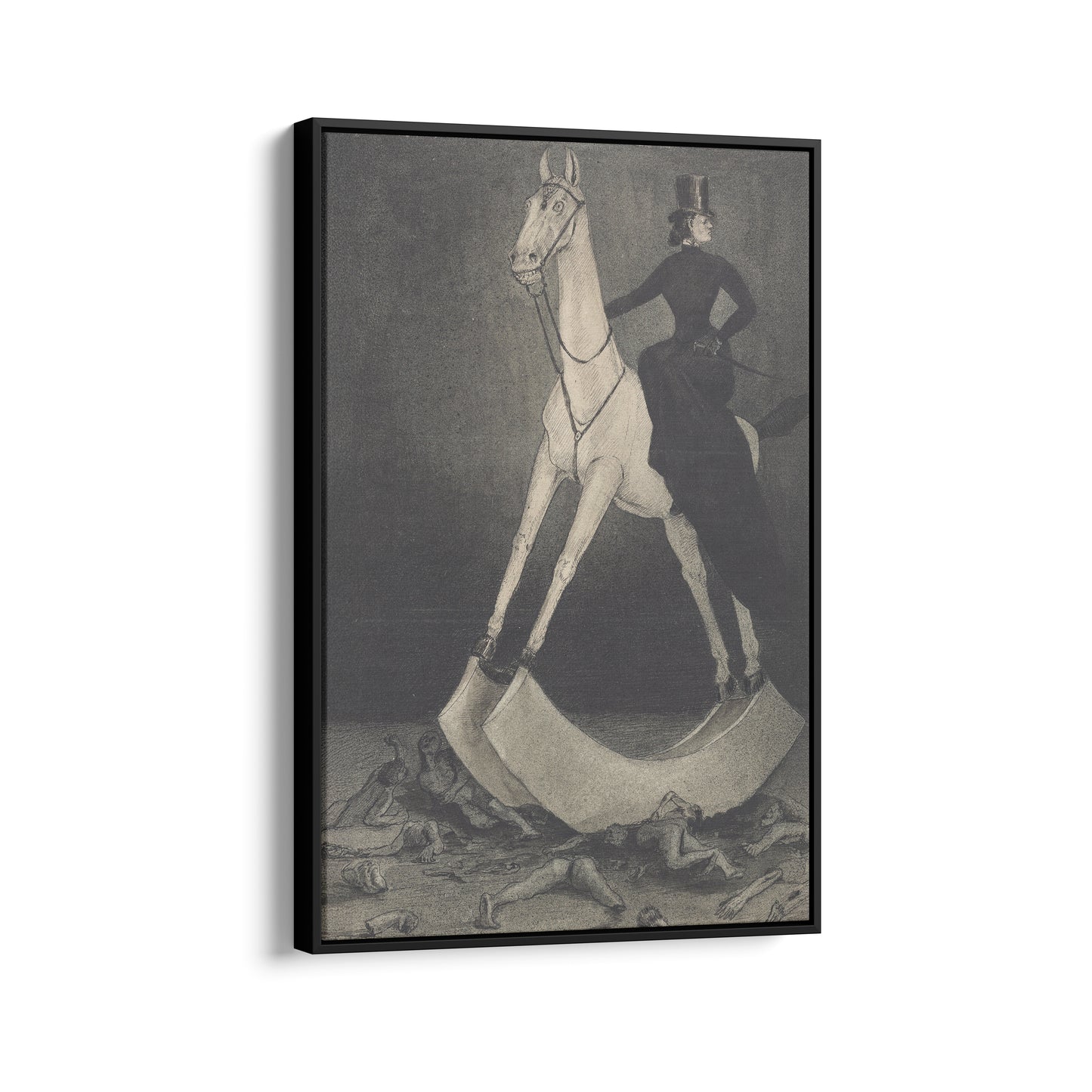 The Lady on the Horse | Alfred Kubin | 1901