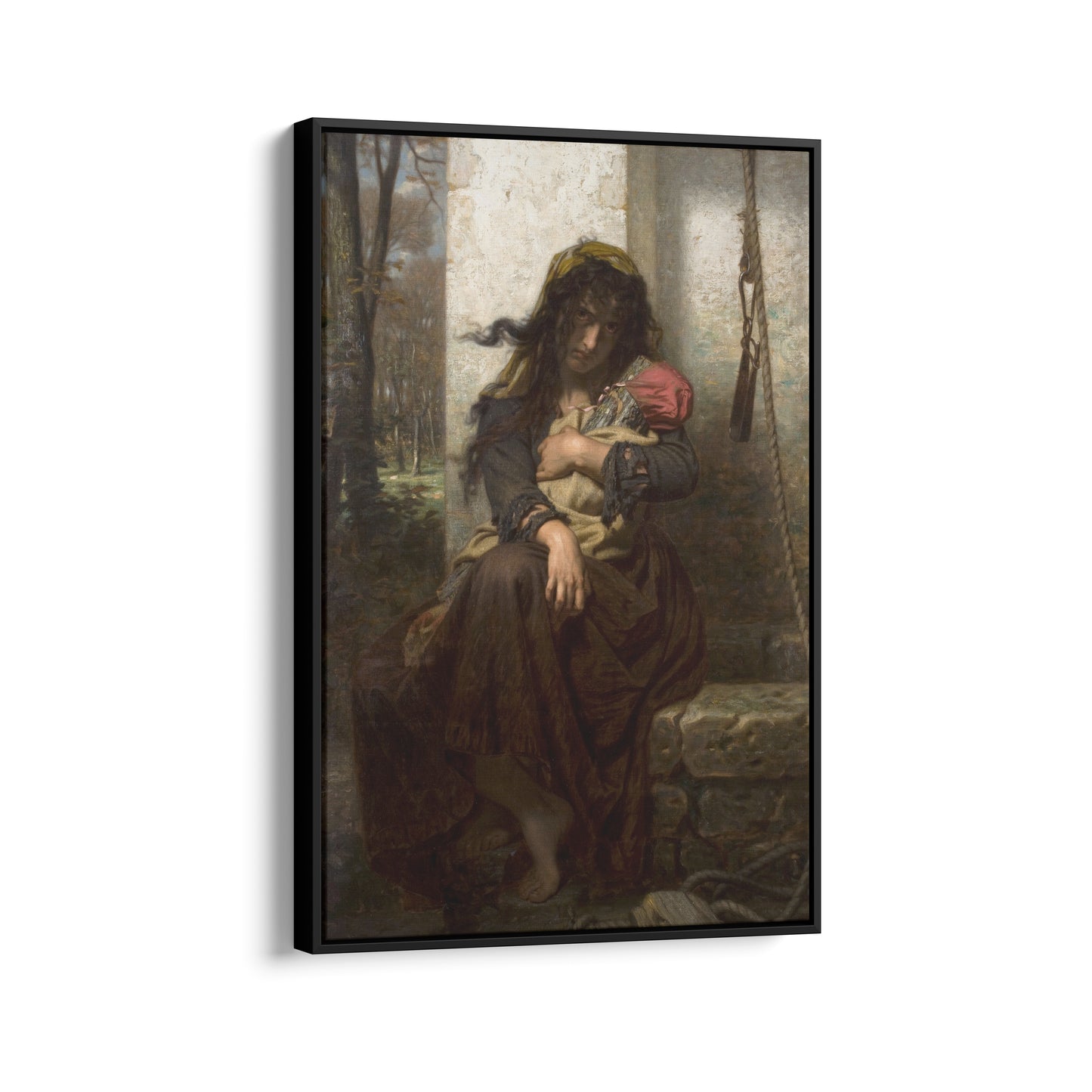 The Lunatic of Etretat | Hugues Merle | 1871
