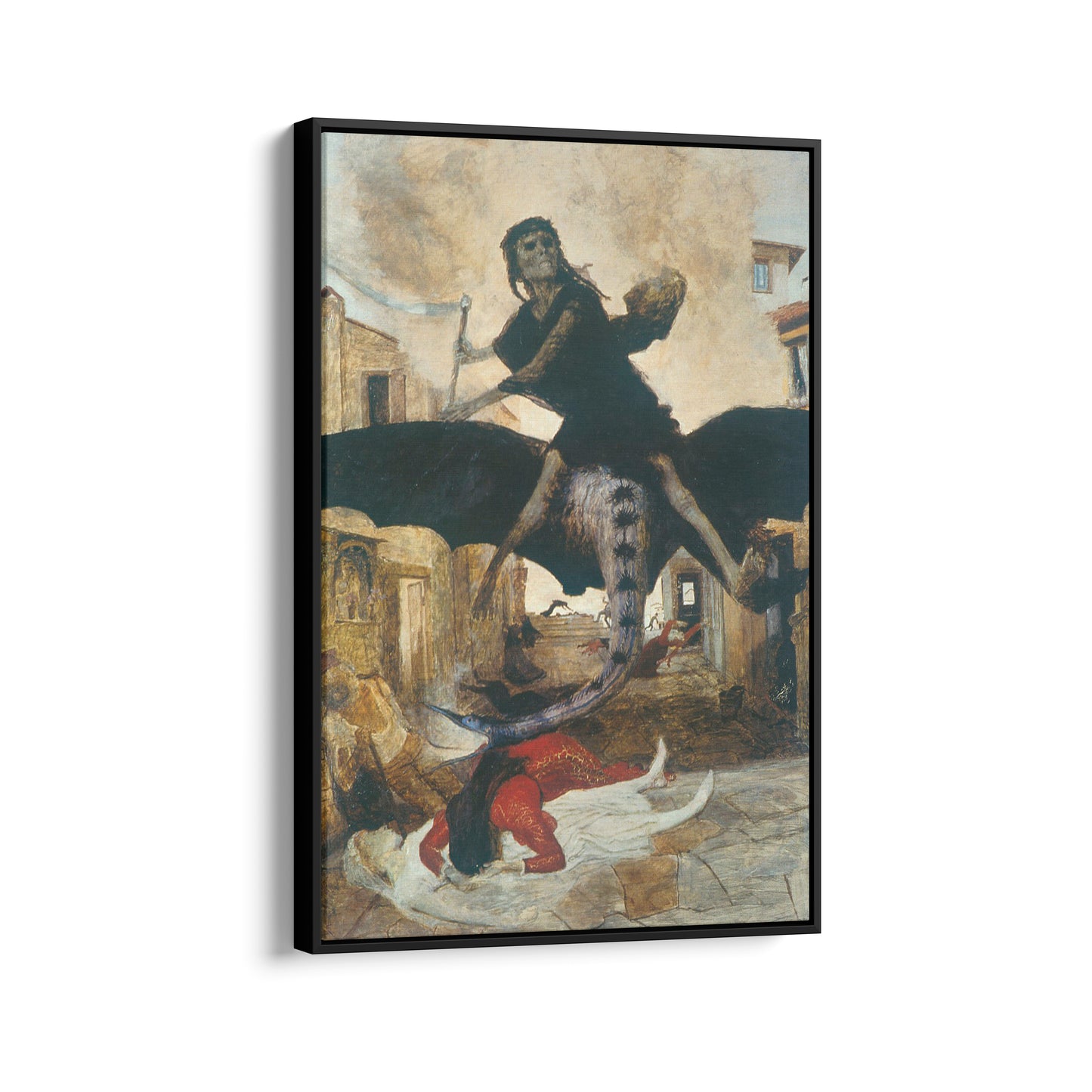 Plague | Arnold Böcklin | 1898