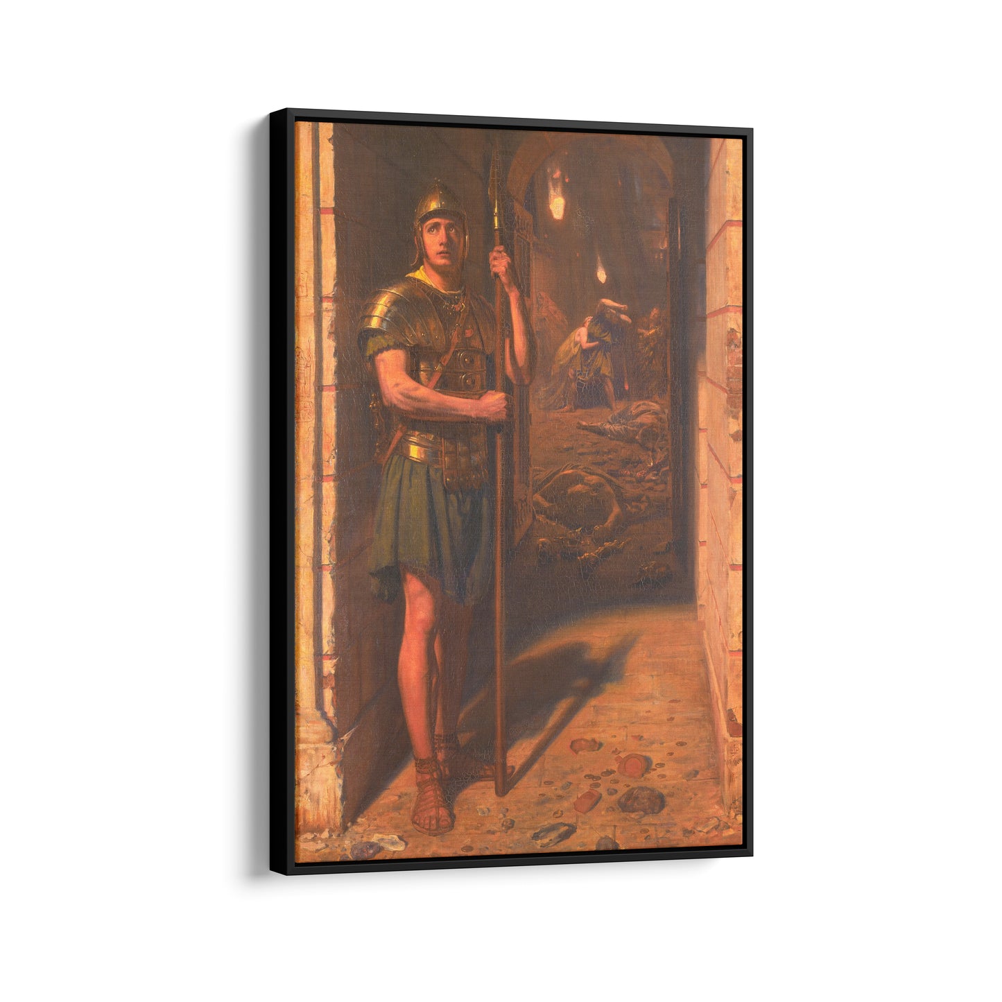 Faithful Unto Death | Sir Edward John Poynter | 1865