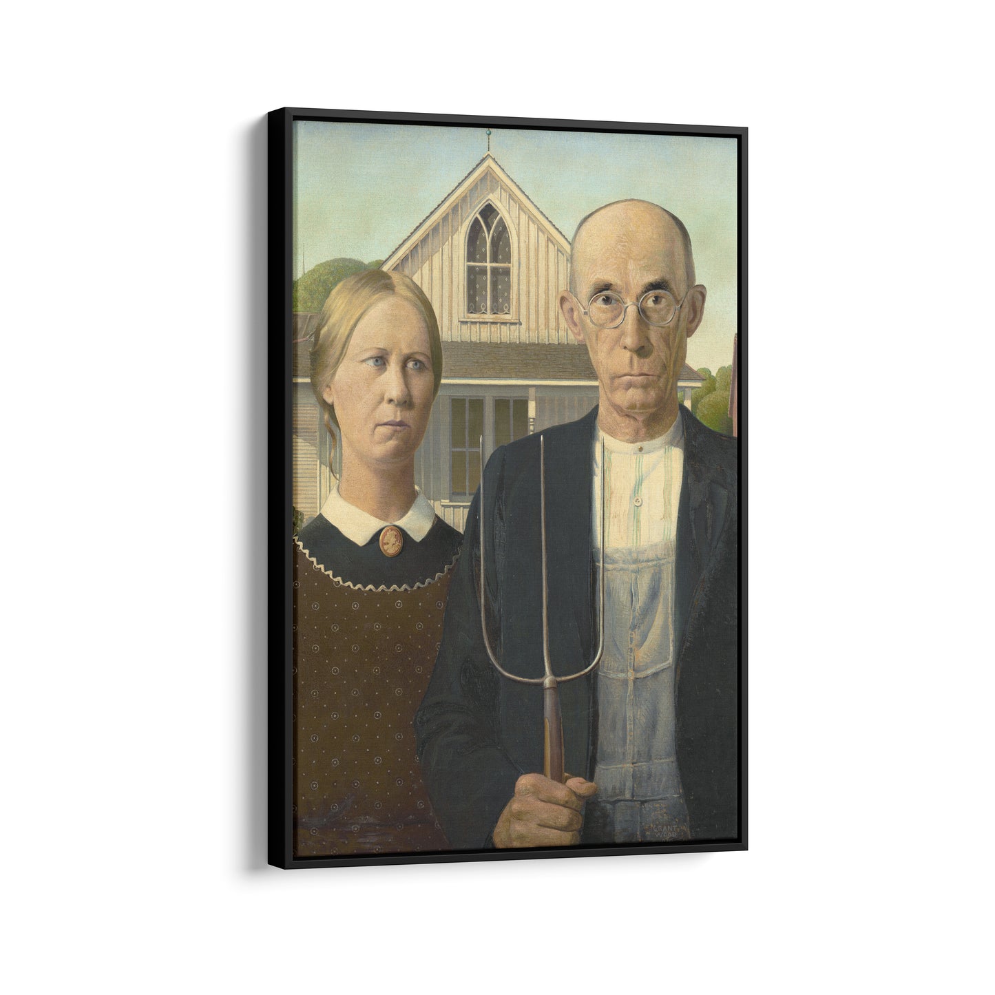 American Gothic | Grant Wood | 1930