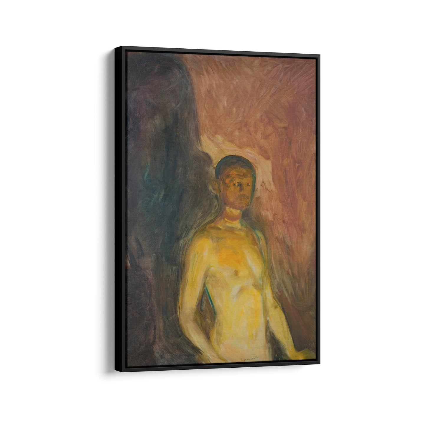 Self-Portrait in Hell | Edvard Munch | 1903