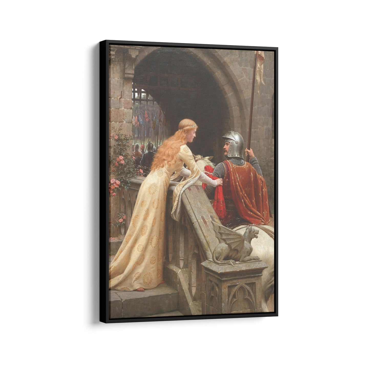 God Speed | Edmund Leighton | 1900