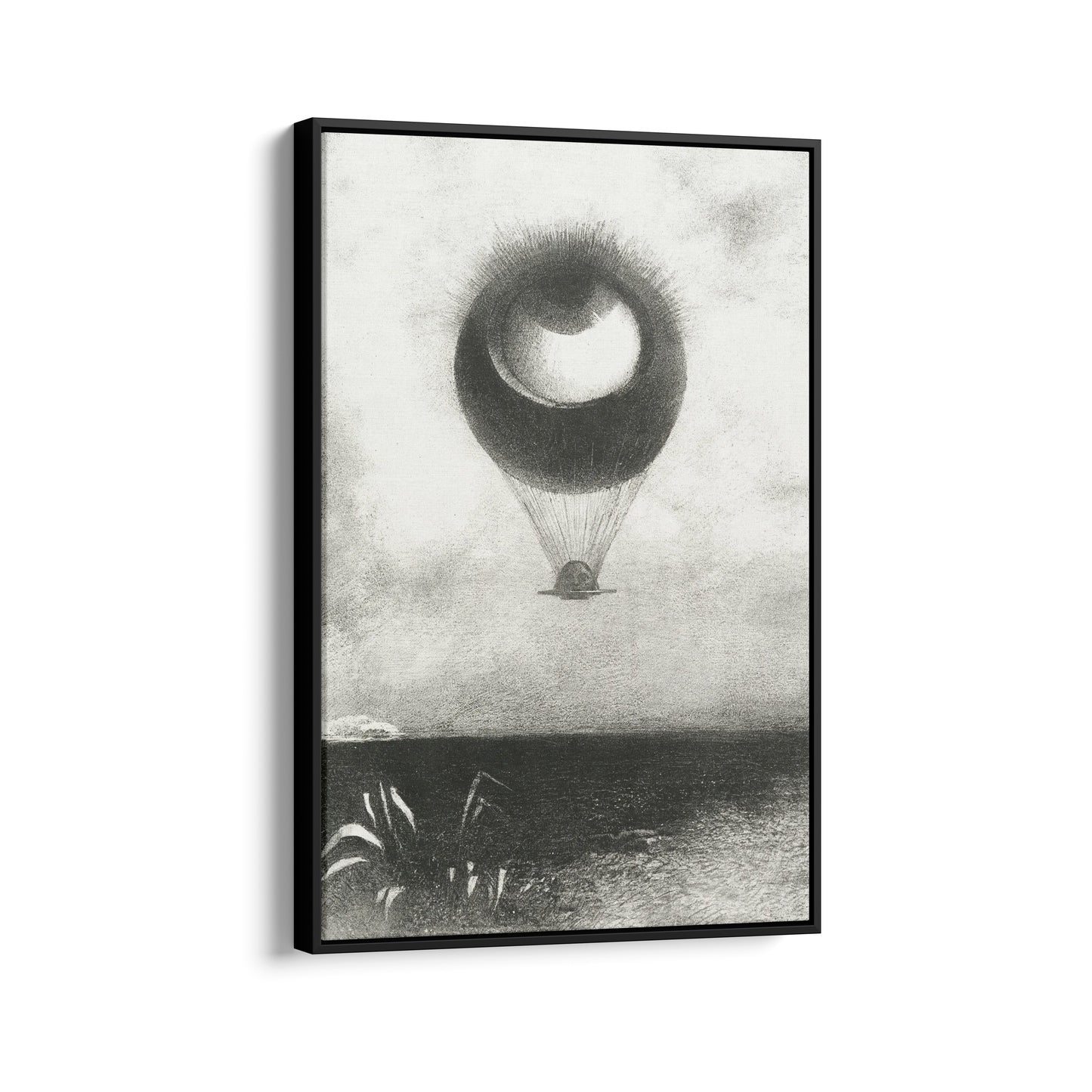 Eye-Balloon | Odilon Redon | 1878