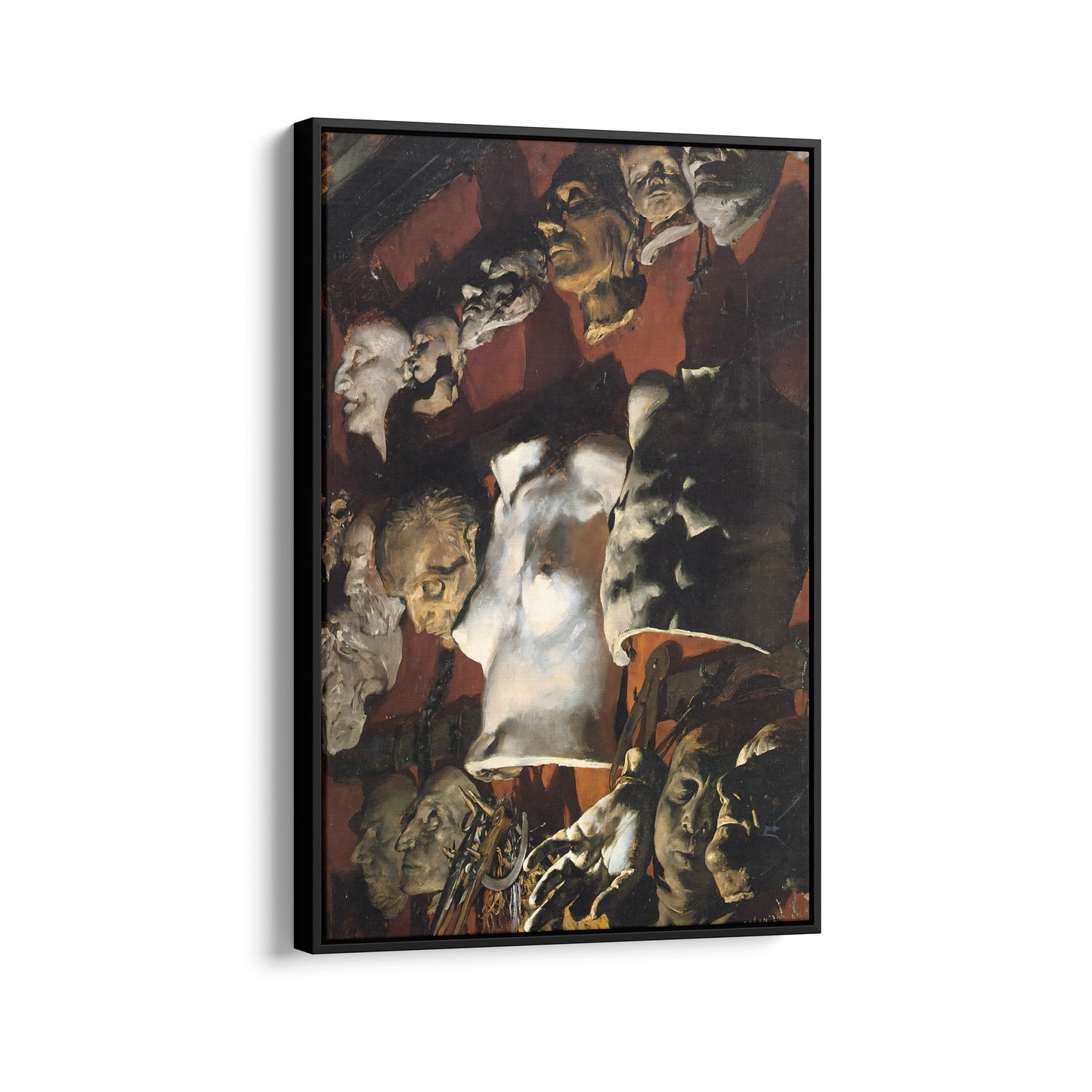 Studio Wall | Adolph Menzel | 1872