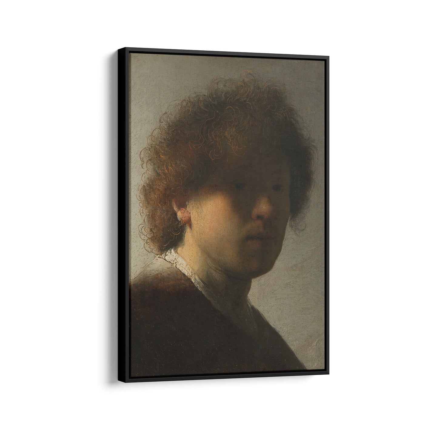 Self-Portrait with Dishevelled Hair | Rembrandt | 1628