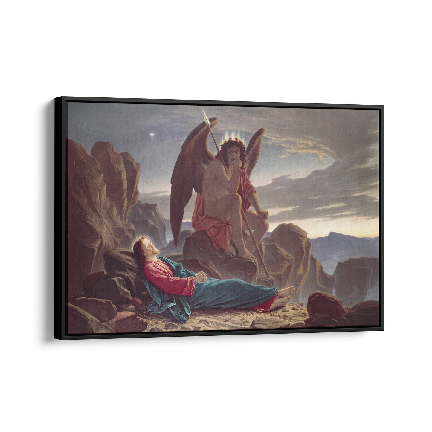 Satan Watching the Sleep of Christ | Sir Joseph Noel Paton | 1874