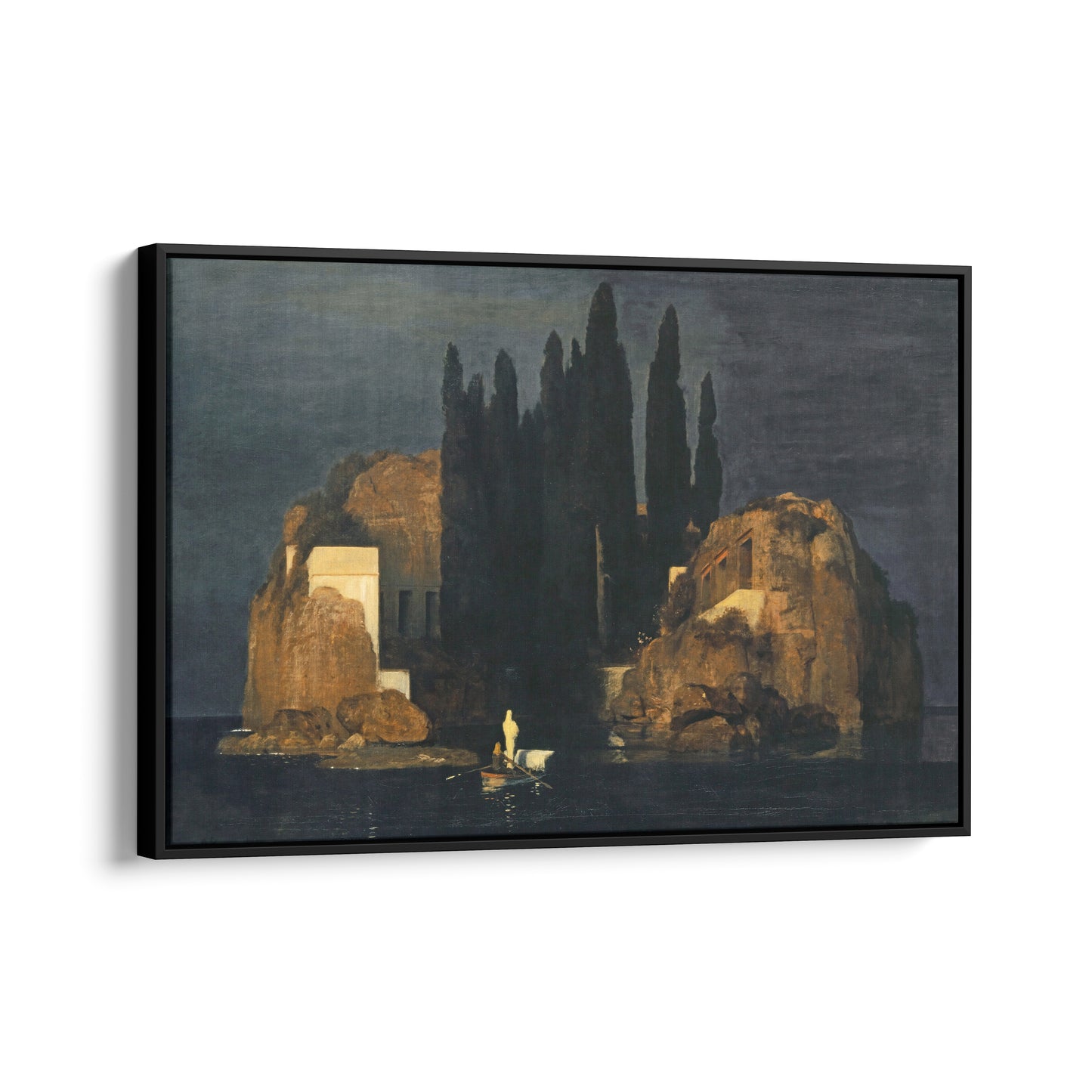 The Isle Of The Dead (First Version) | Arnold Böcklin | 1880