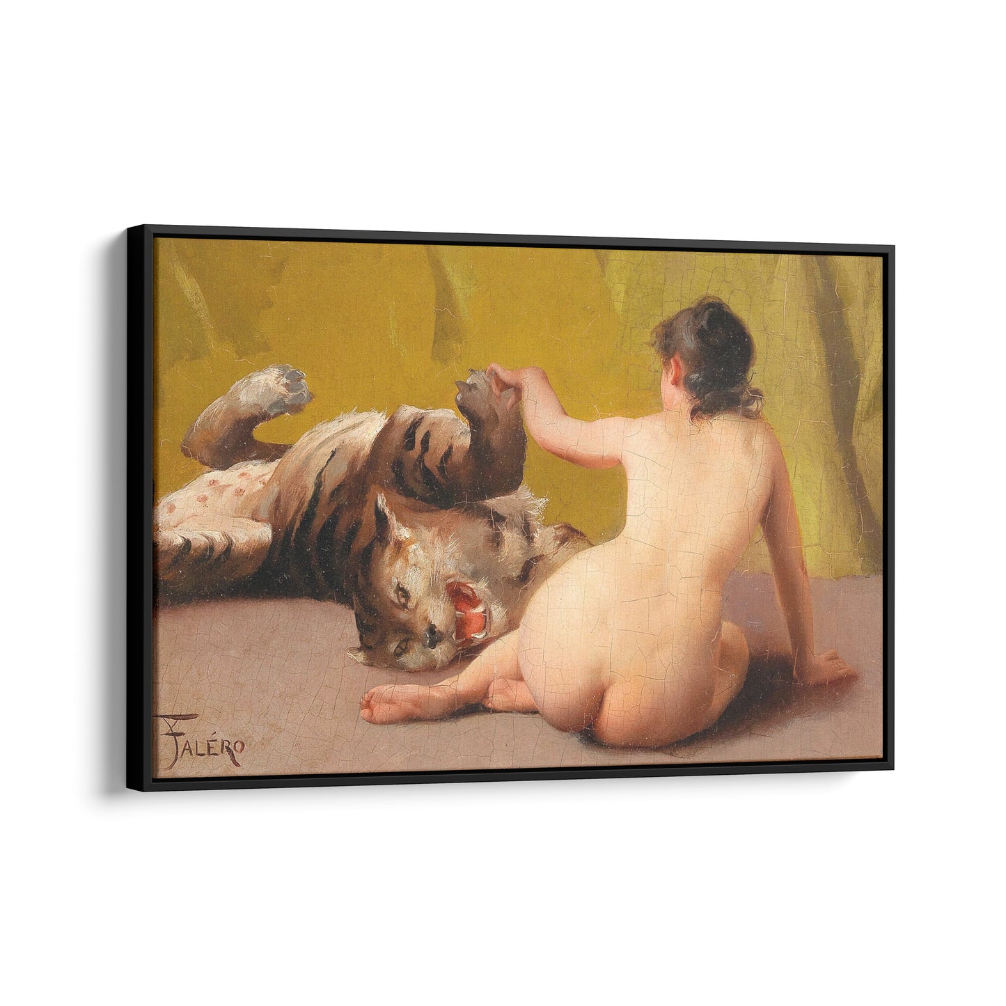 Playing with the Tiger | Luis Ricardo Falero | 1877