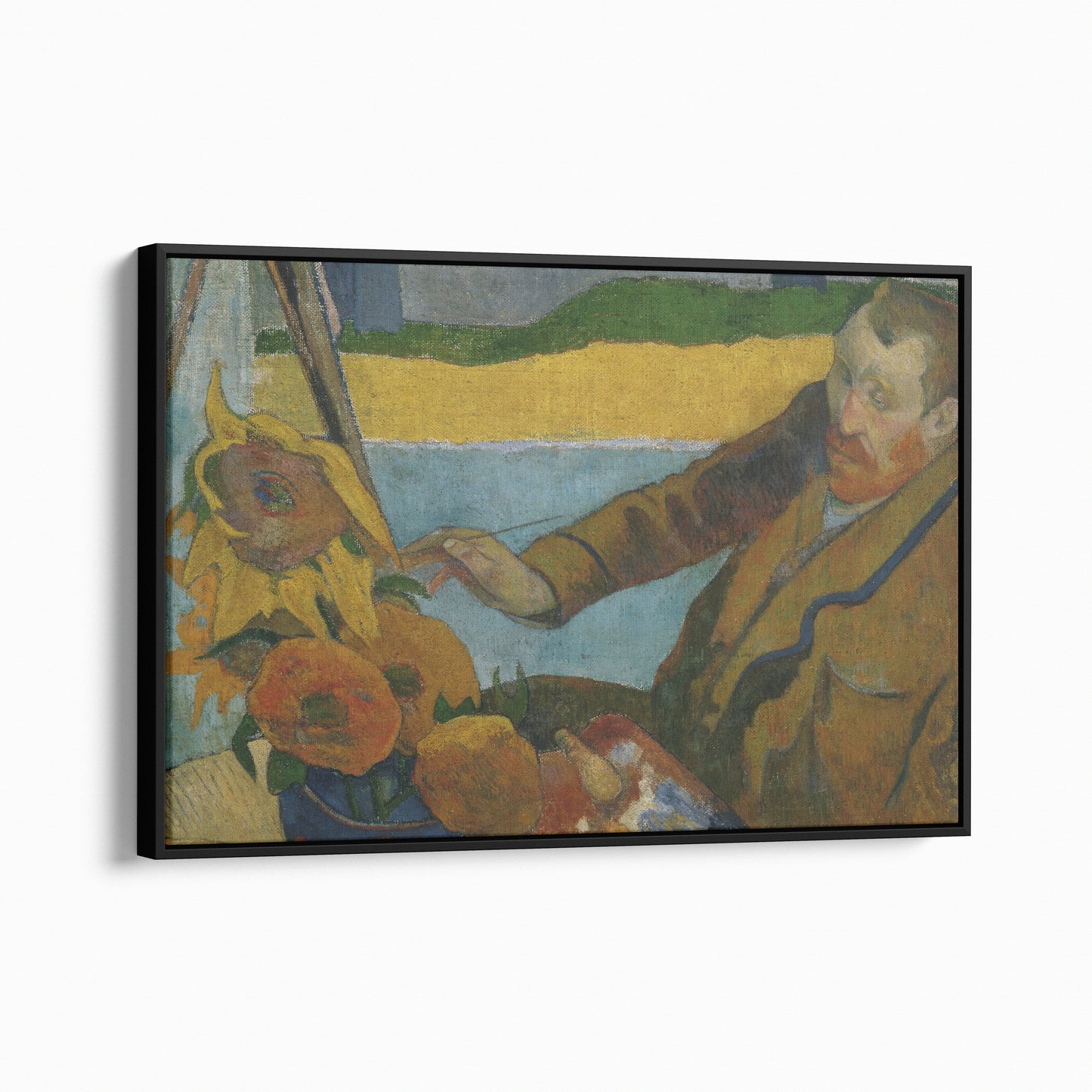 Vincent van Gogh Painting Sunflowers | Paul Gauguin | 1888