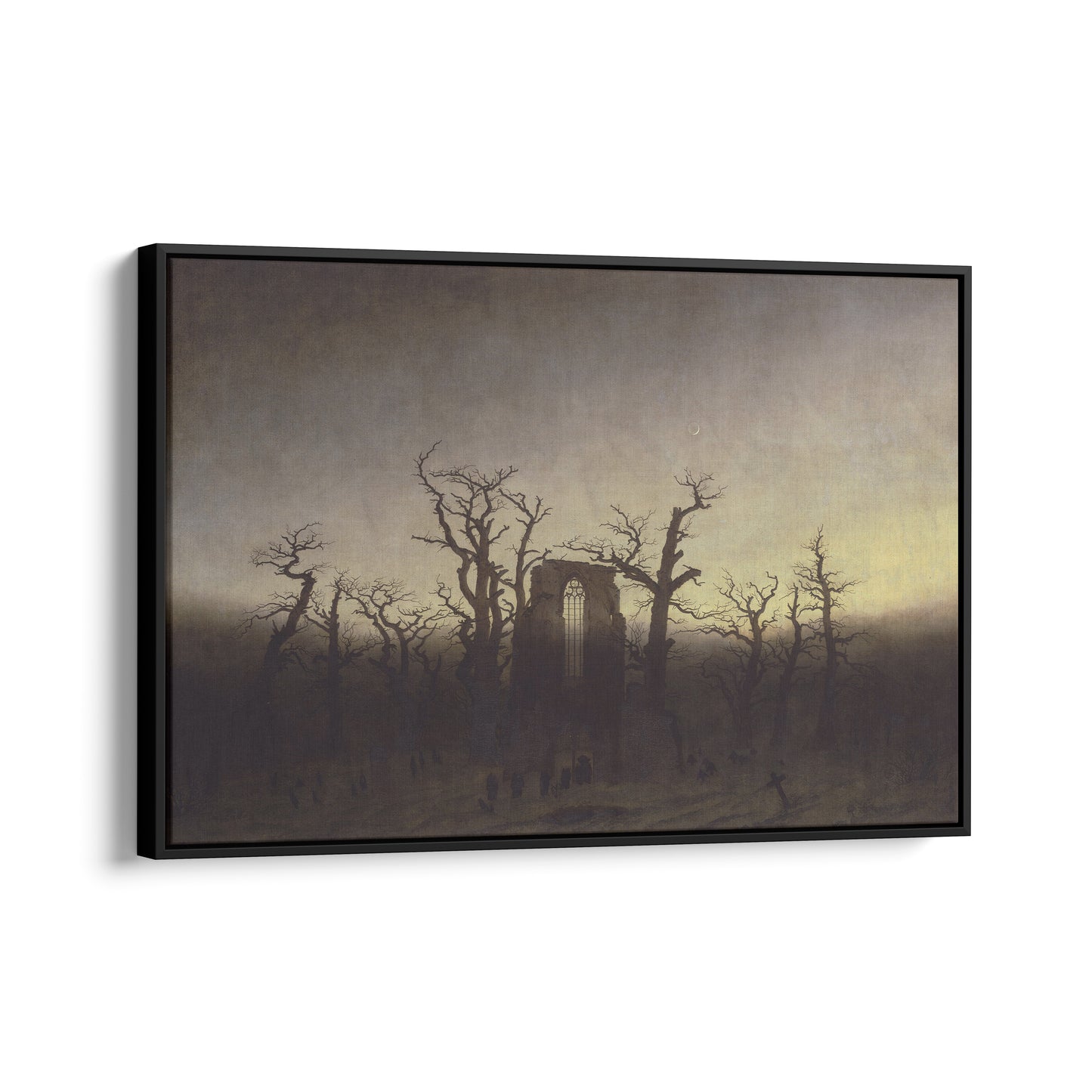 Abbey in the Oakwood | Caspar David Friedrich | 1809-10