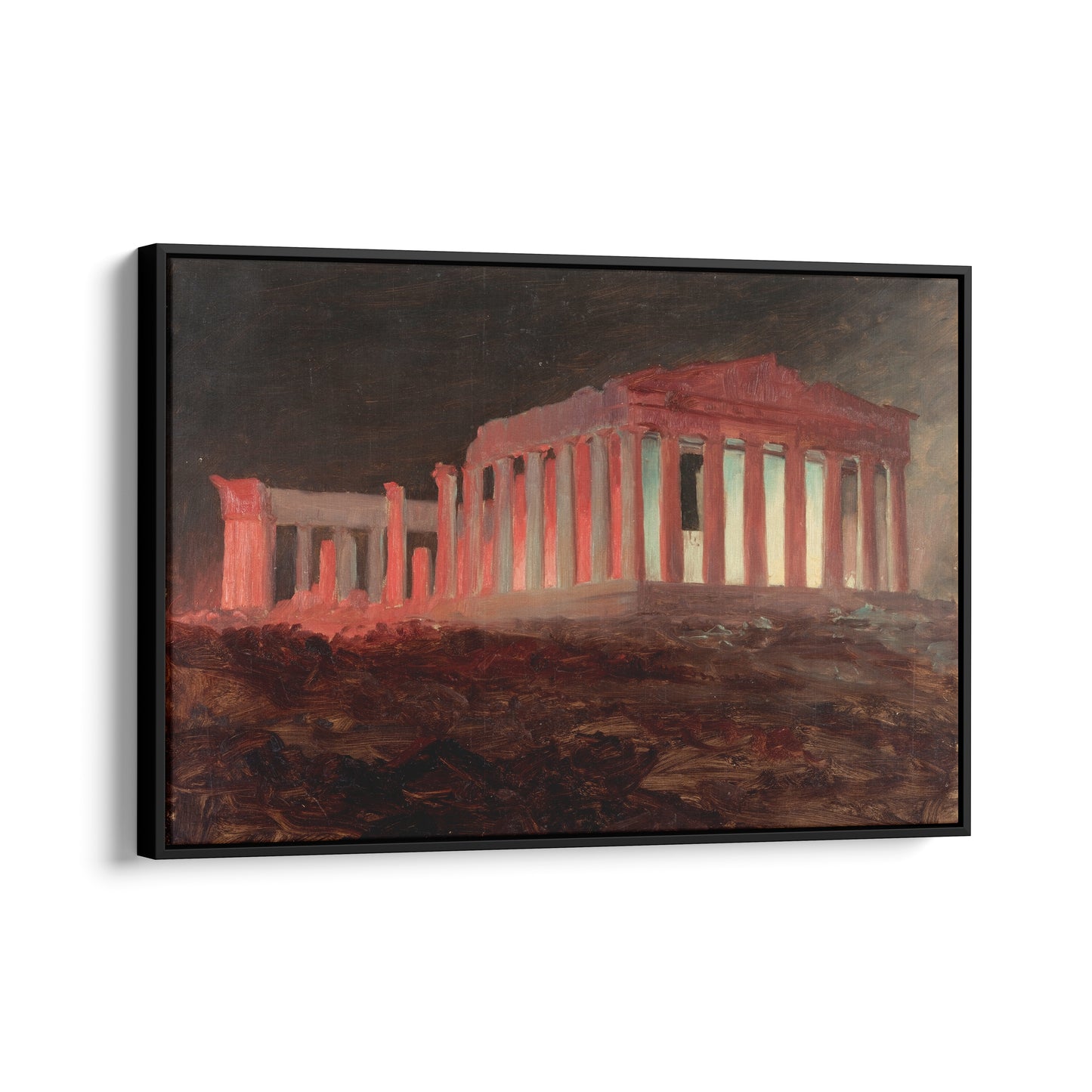 Parthenon (Illuminated Night View) | Frederic Edwin Church | 1869