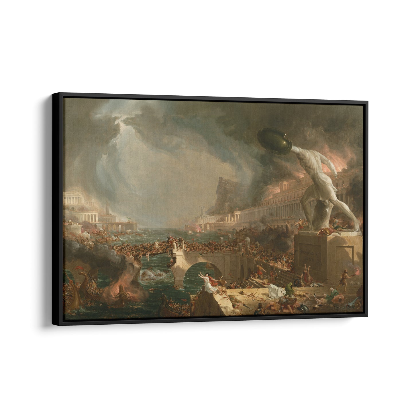 Destruction | Thomas Cole | 1836
