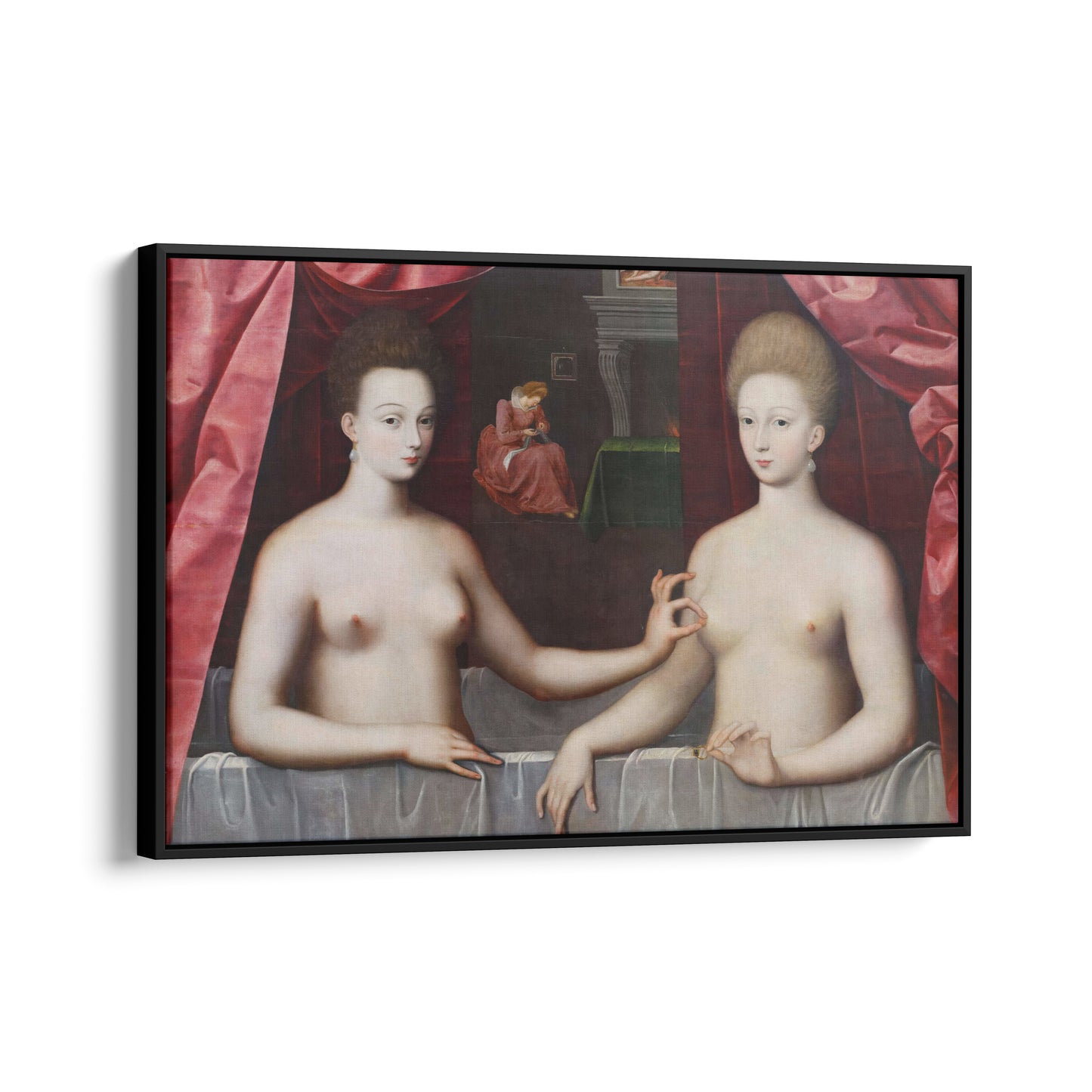 Gabrielle d'Estrées and One of Her Sisters | Unknown | c. 1594