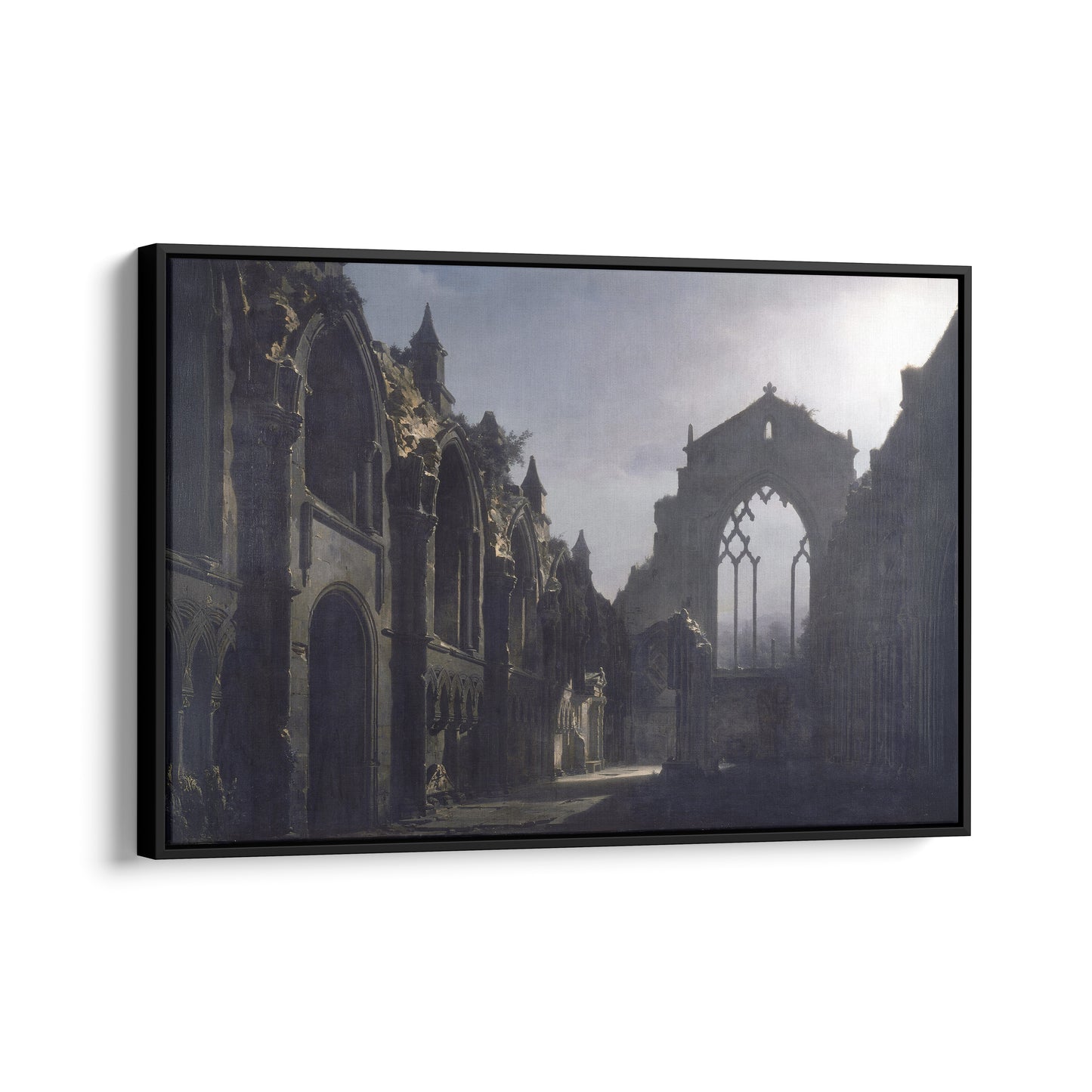 The Ruins of Holyrood Chapel | Louis Daguerre | c. 1824