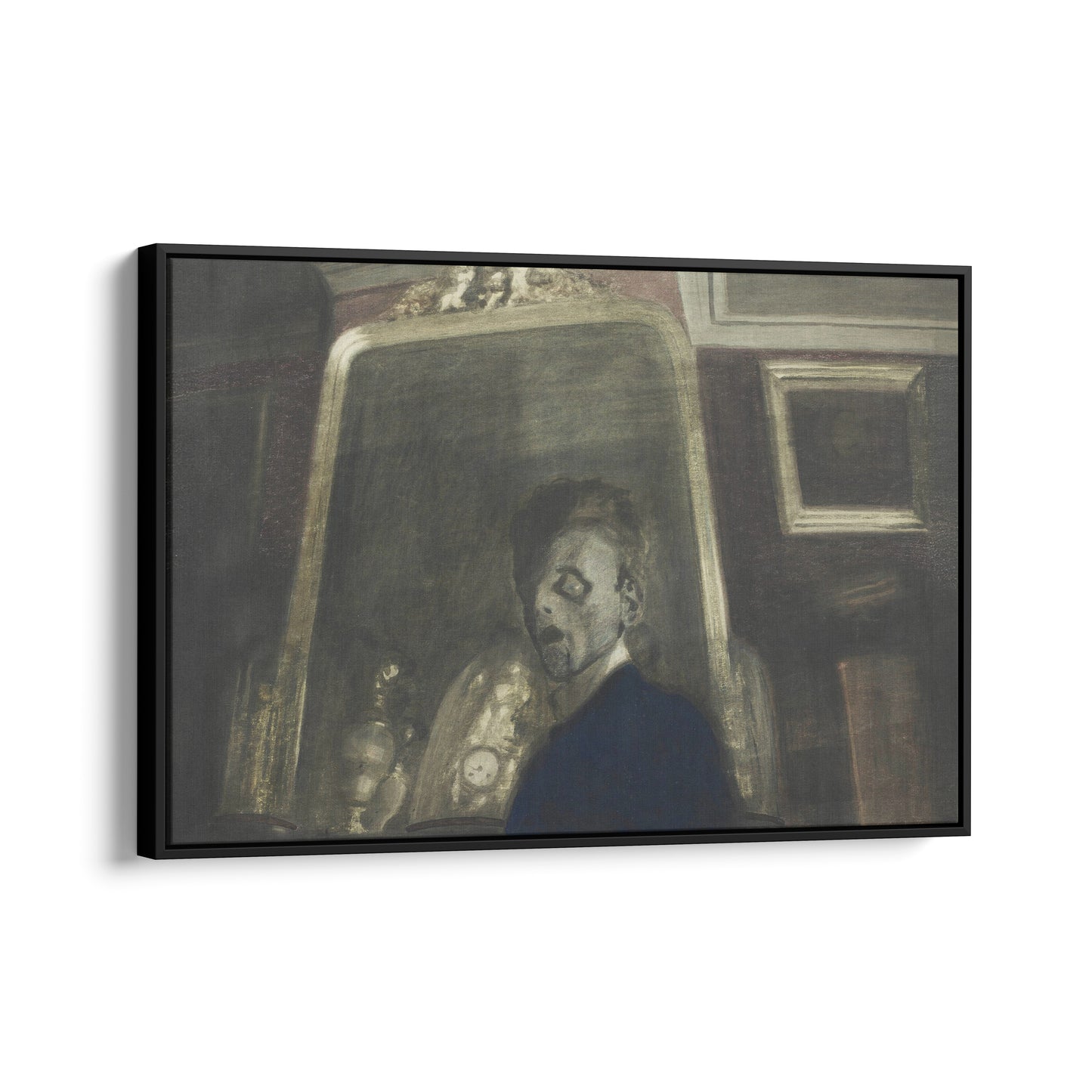 Self Portrait with Mirrors | Léon Spilliaert | 1908
