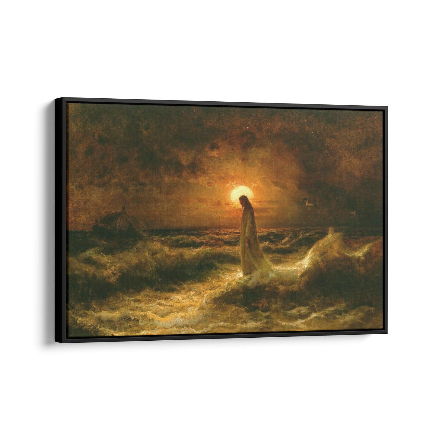 Christ Walking on Water | Julius Sergius von Klever | c. 1880