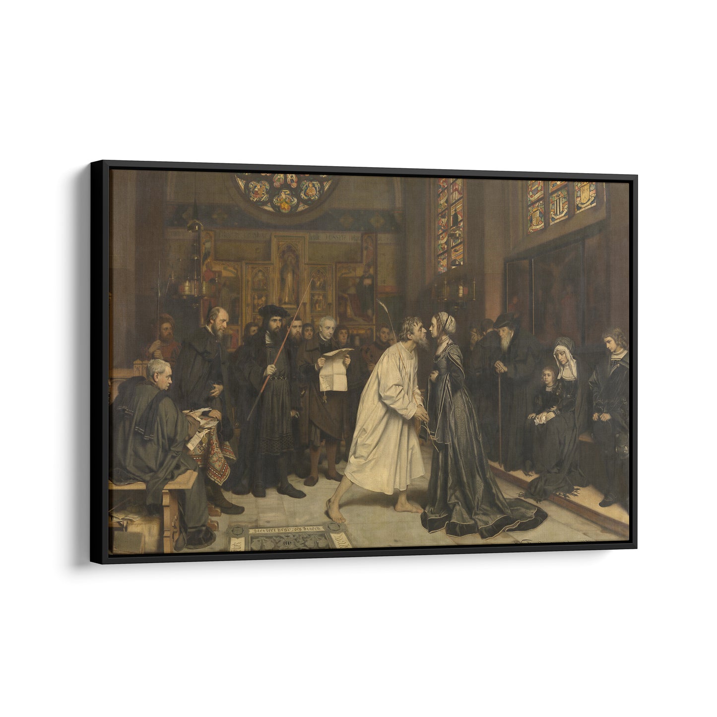 The Mouth Kiss | Pierre Jean van der Ouderaa | 1879