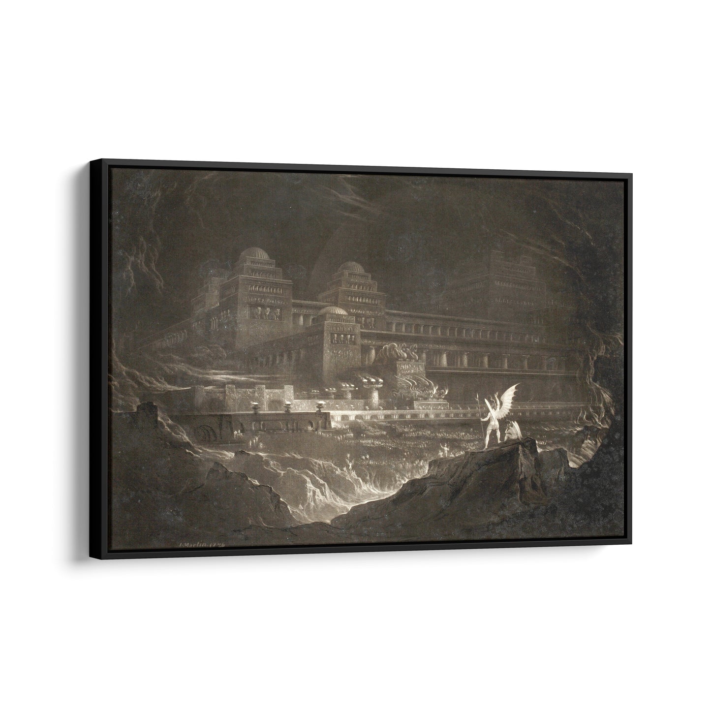 Pandemonium (Mezzotint) | John Martin | 1823-27