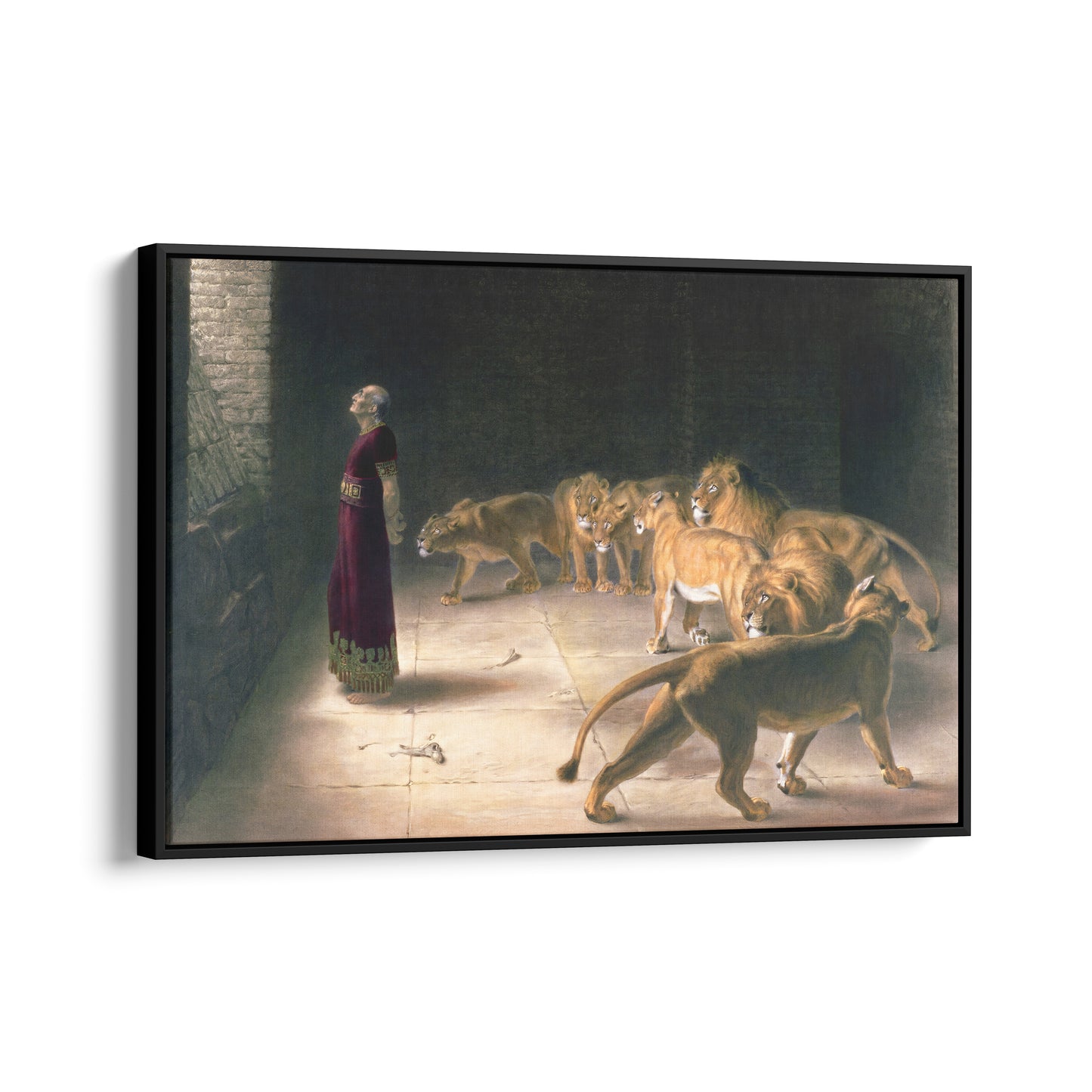 Daniel's Answer to the King | Briton Rivière | 1890