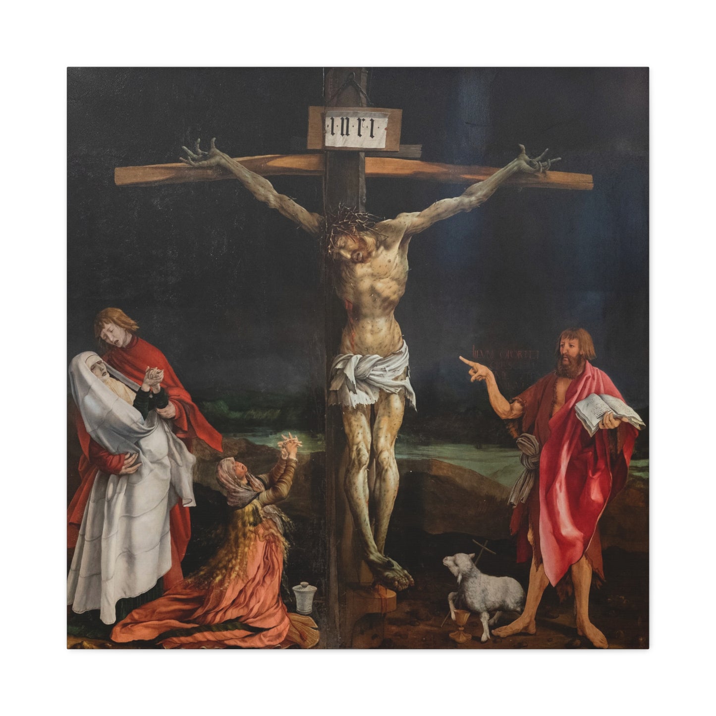 Isenheim Altarpiece: The Crucifixion | Matthias Grünewald | c. 1512–16