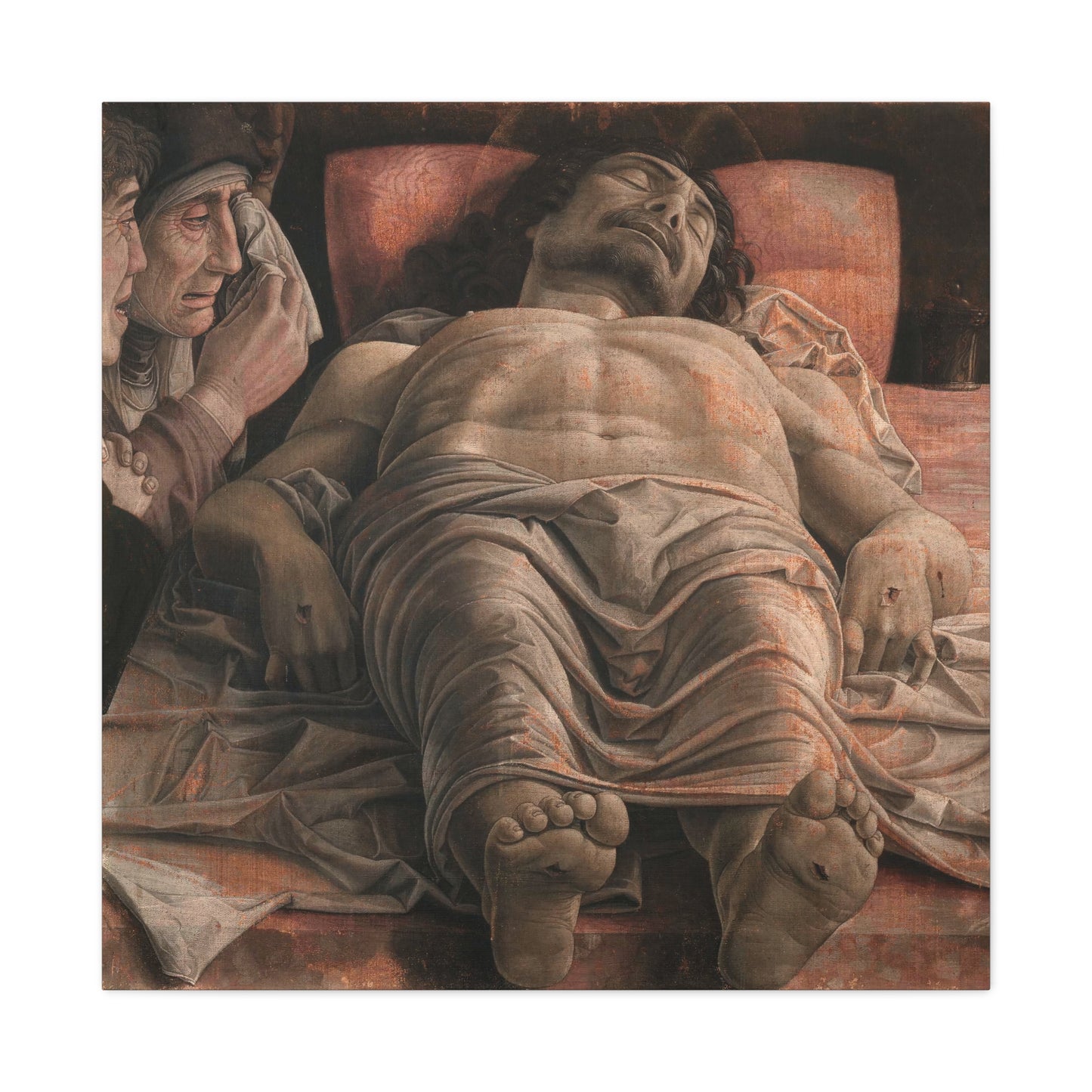 The Lamentation over the Dead Christ | Andrea Mantegna | c. 1480