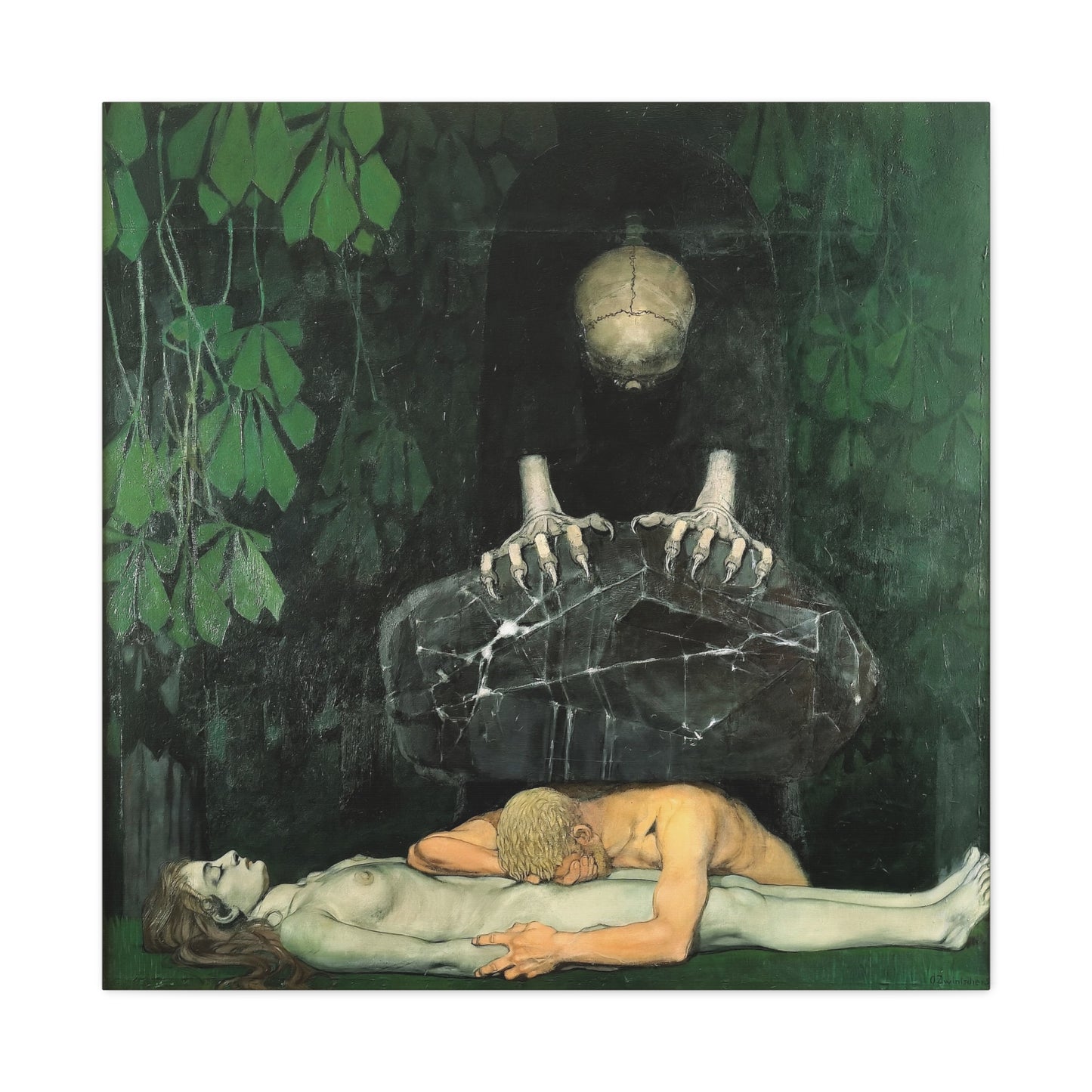 Grief | Oskar Zwintscher | 1898